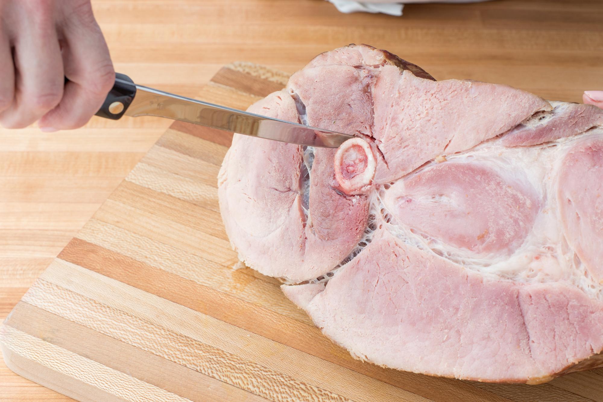 How to Slice Bone-In Ham