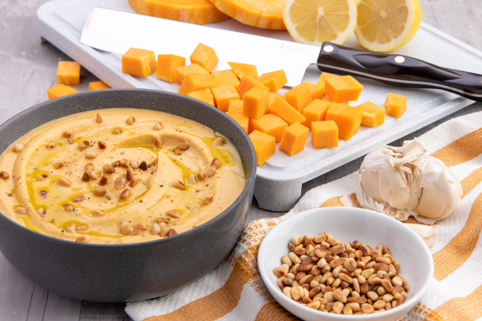 Creamy Butternut Squash Hummus