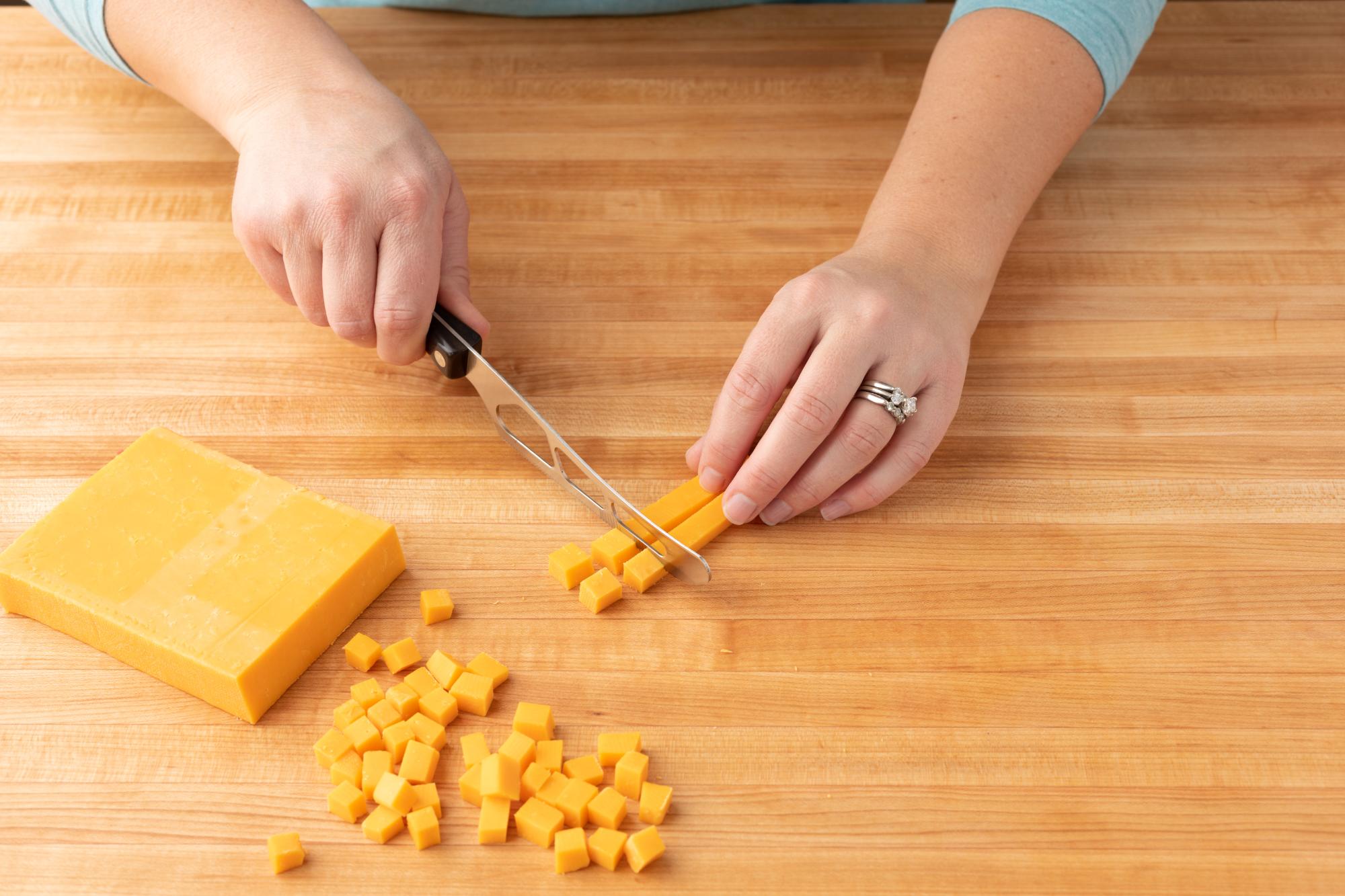 The Traditional Cheese Knife is a must have for cutting cheese.