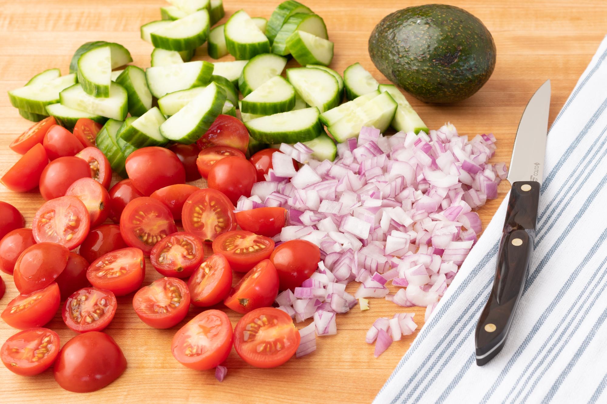 The 4 Inch Gourmet Paring Knife made quick work of the prep for this recipe.