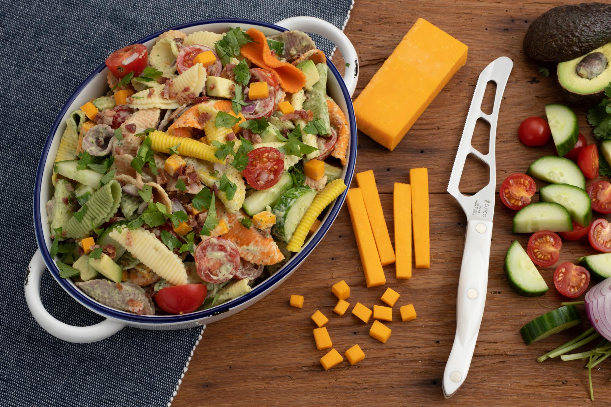 Cilantro Ranch Pasta Salad