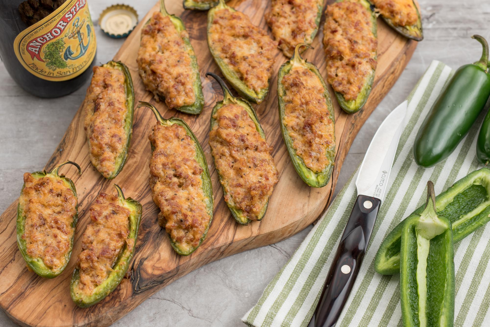 Easy Jalapeño Poppers