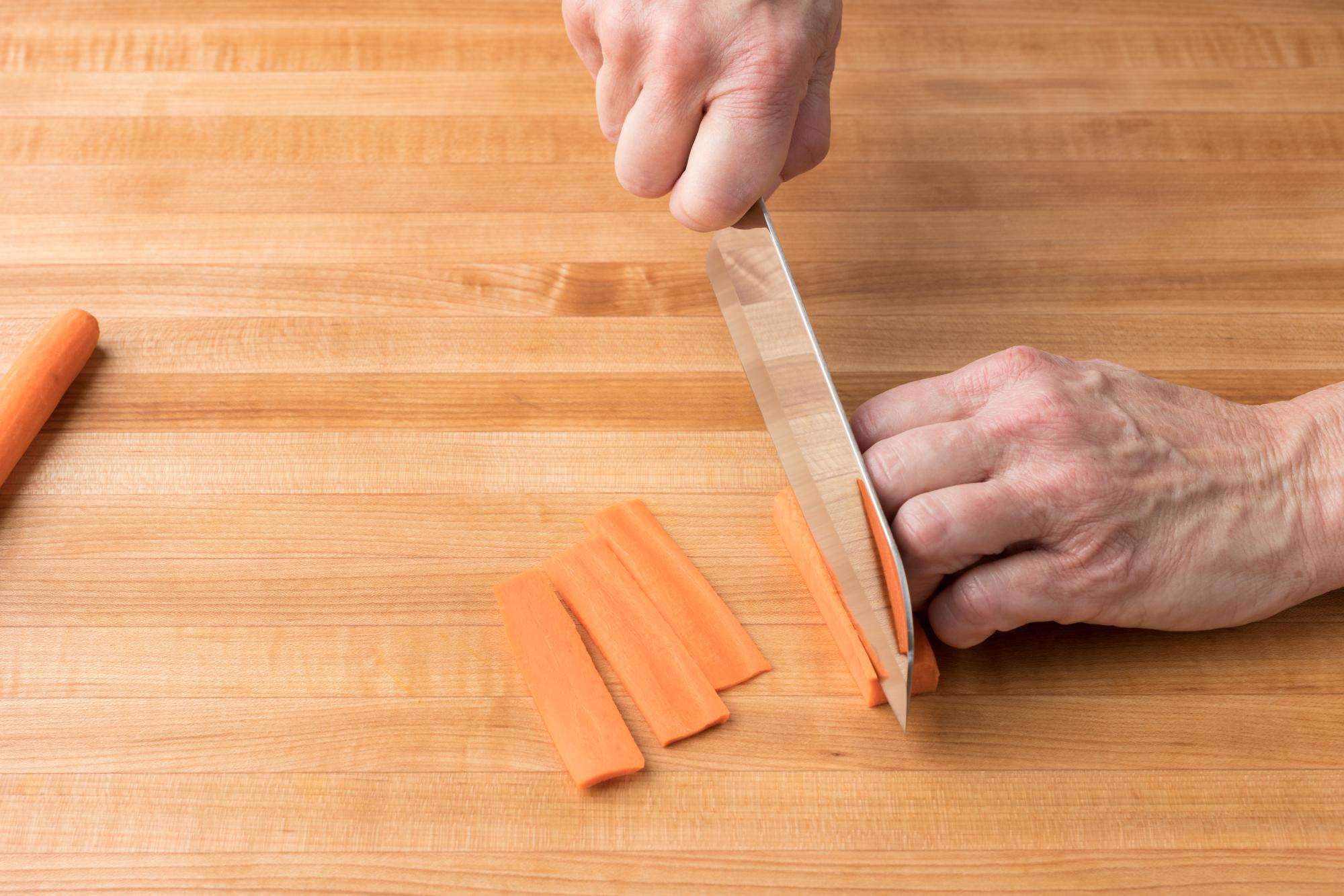 How to Easily Julienne a Carrot