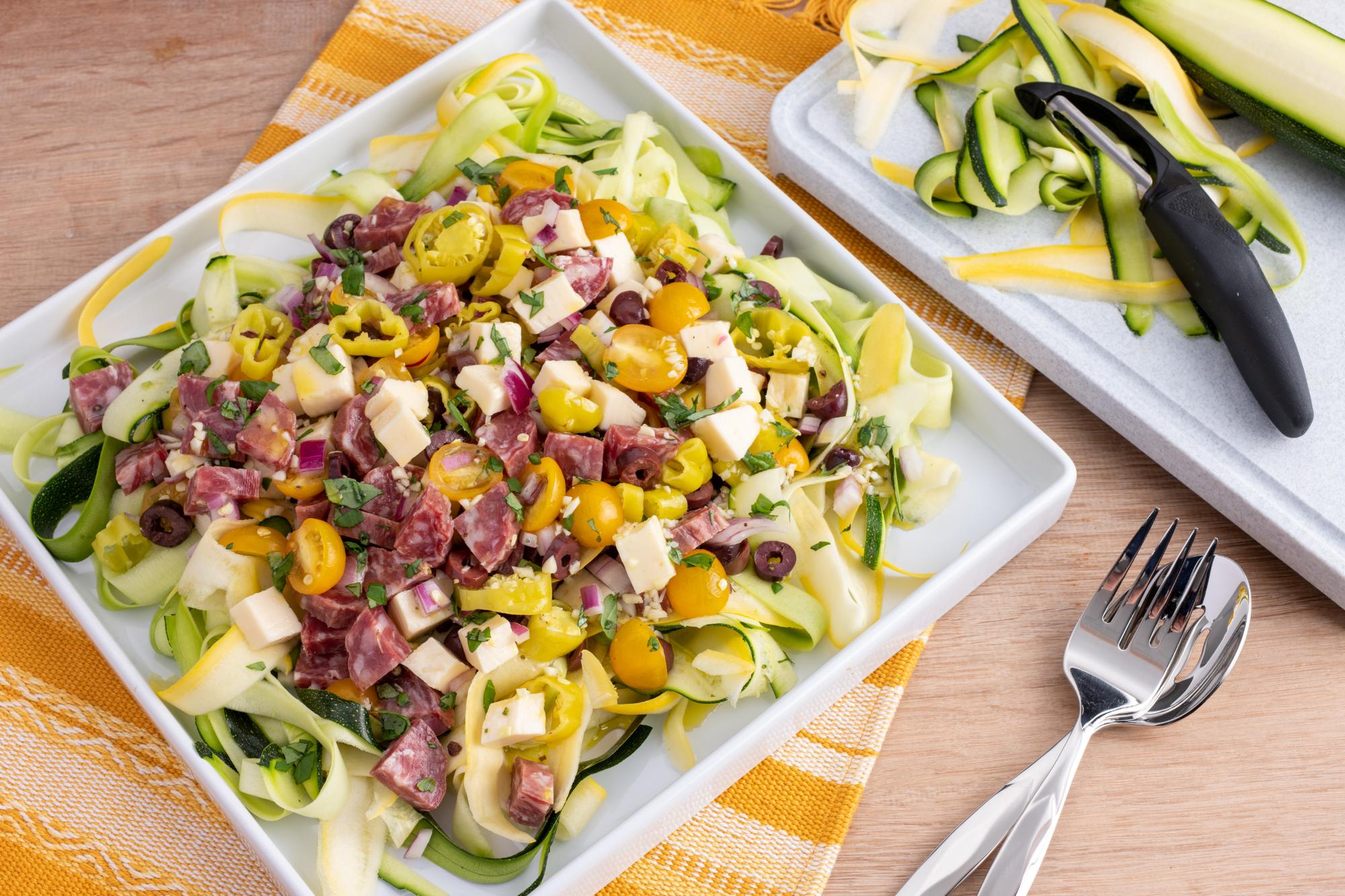 Cold Zucchini Salad For Summer