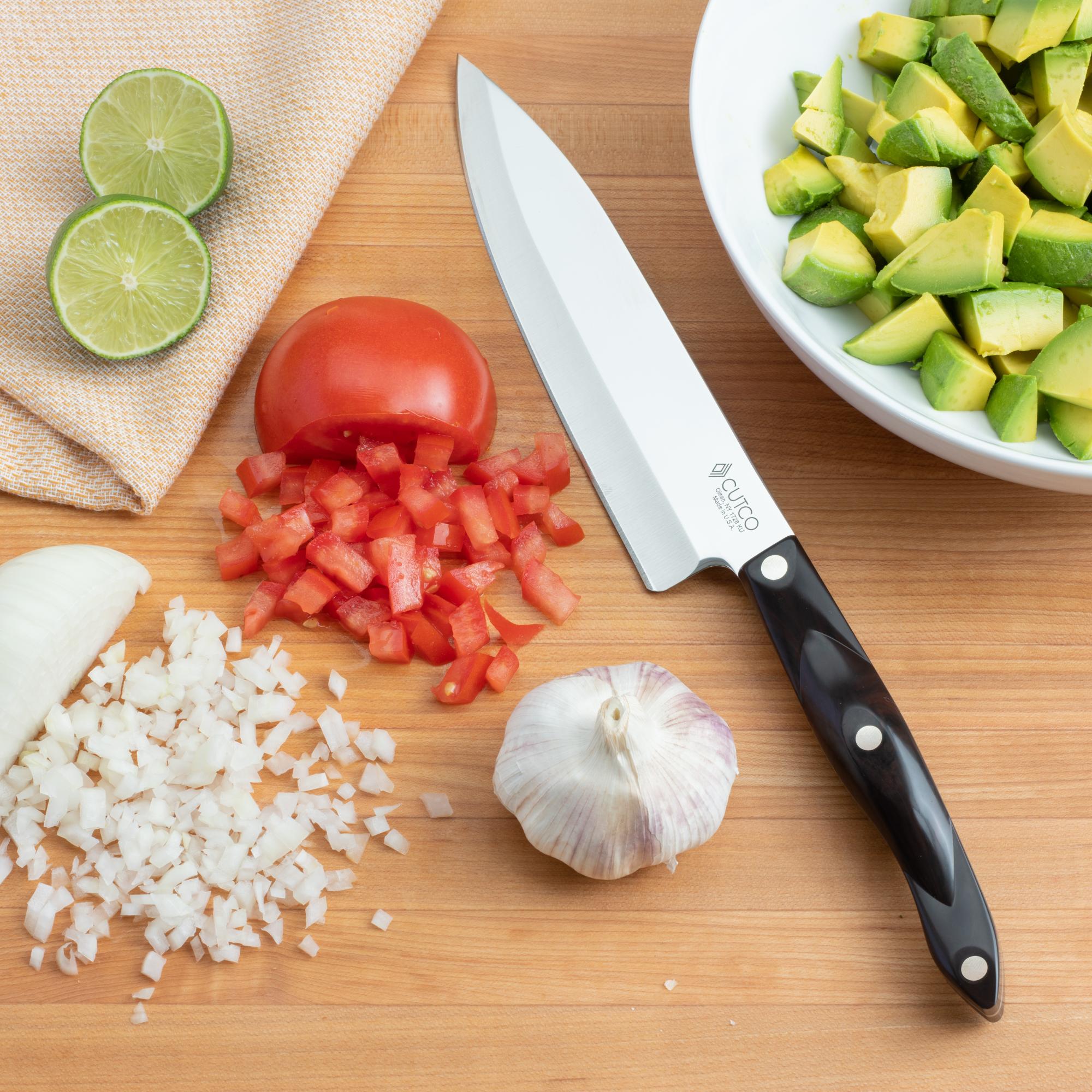 Prepped ingredients with the Petite Chef.