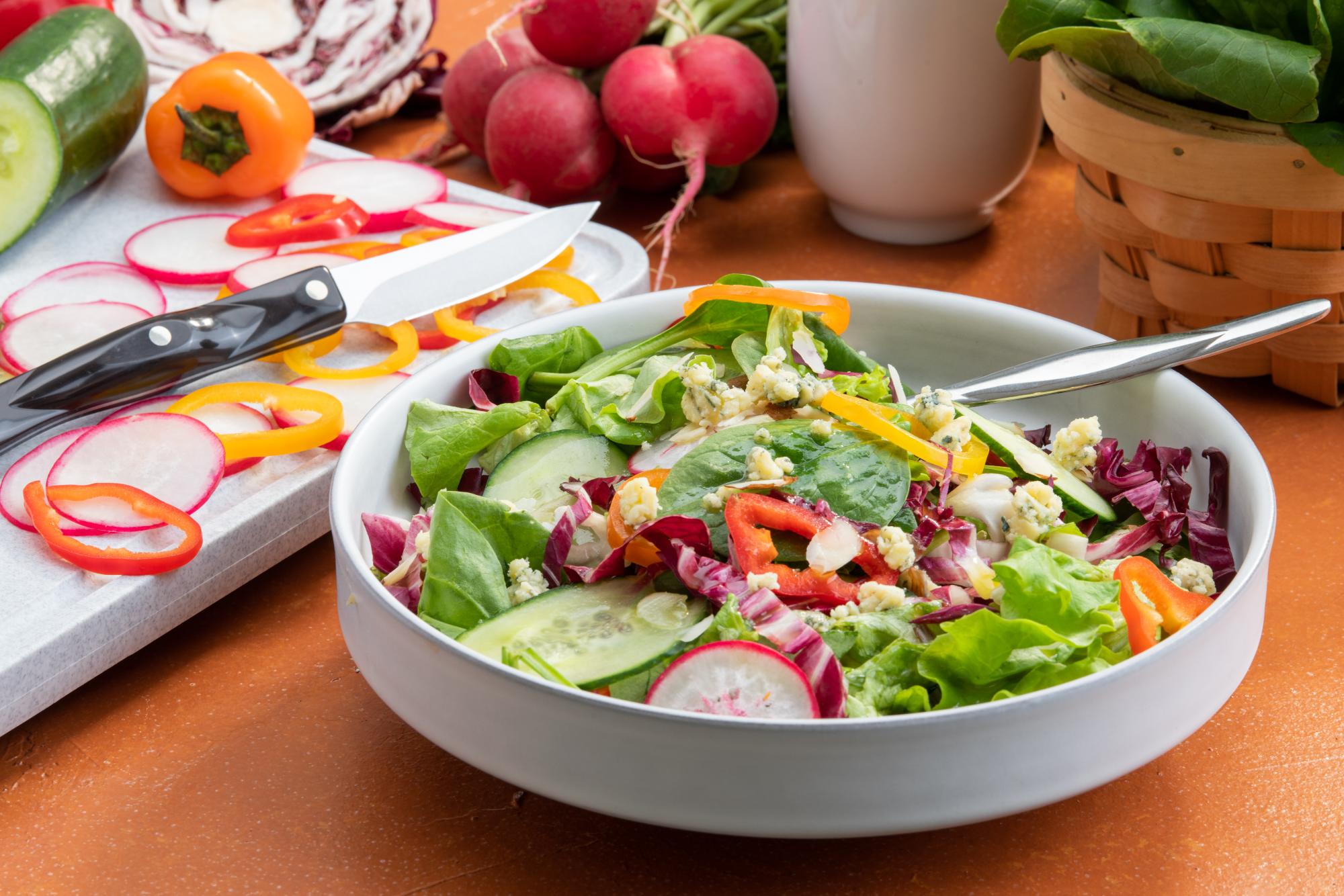 Mixed Green Salad With Fresh Vinaigrette