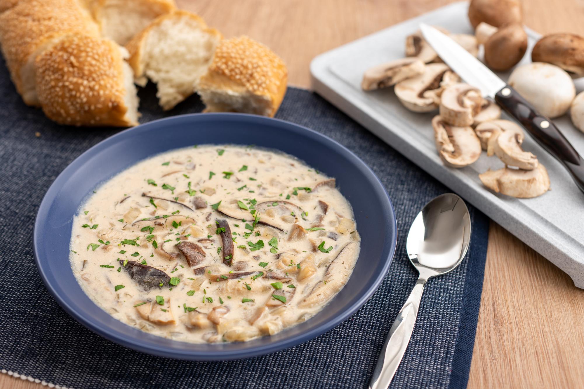 Creamy and Flavorful Mushroom Soup