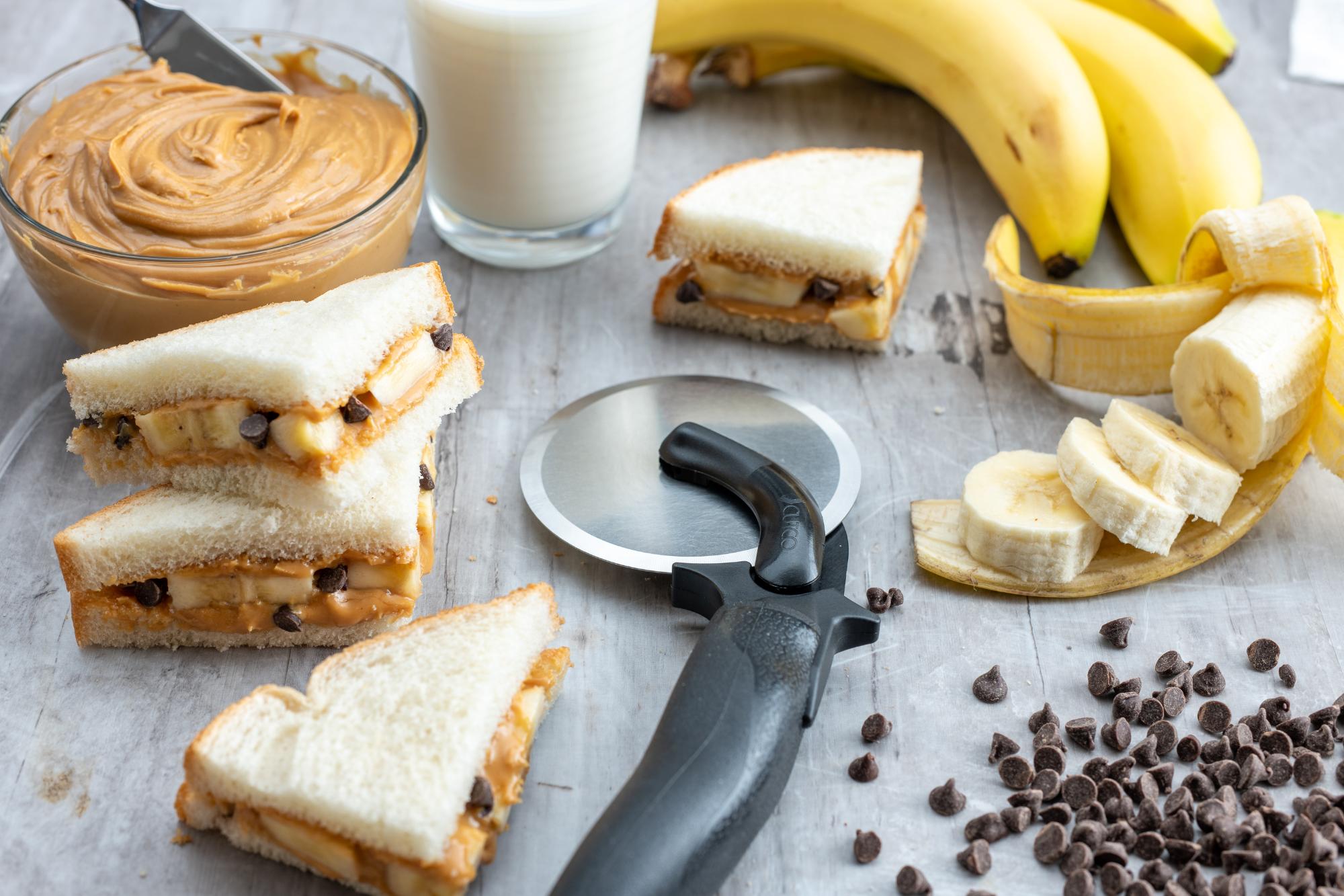 Peanut Butter Banana Sandwich