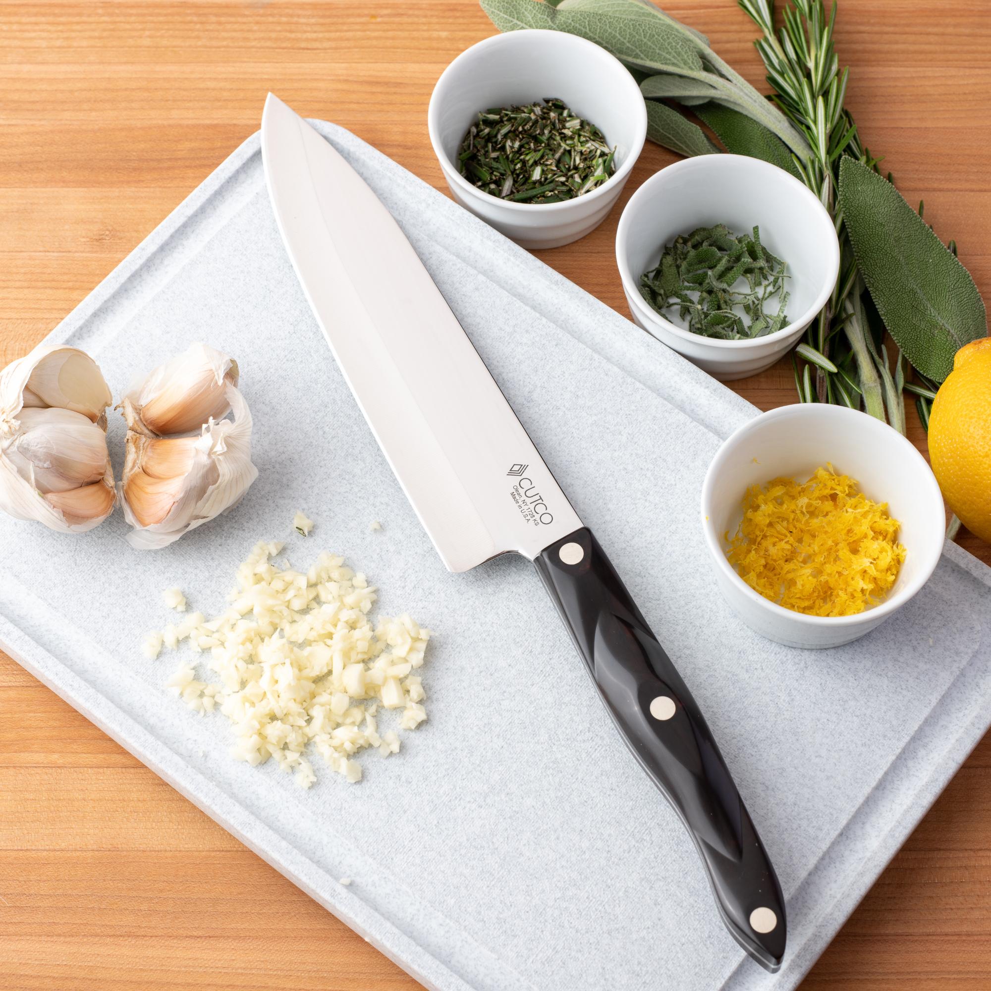 Prepped ingredients with a Petite Chef.