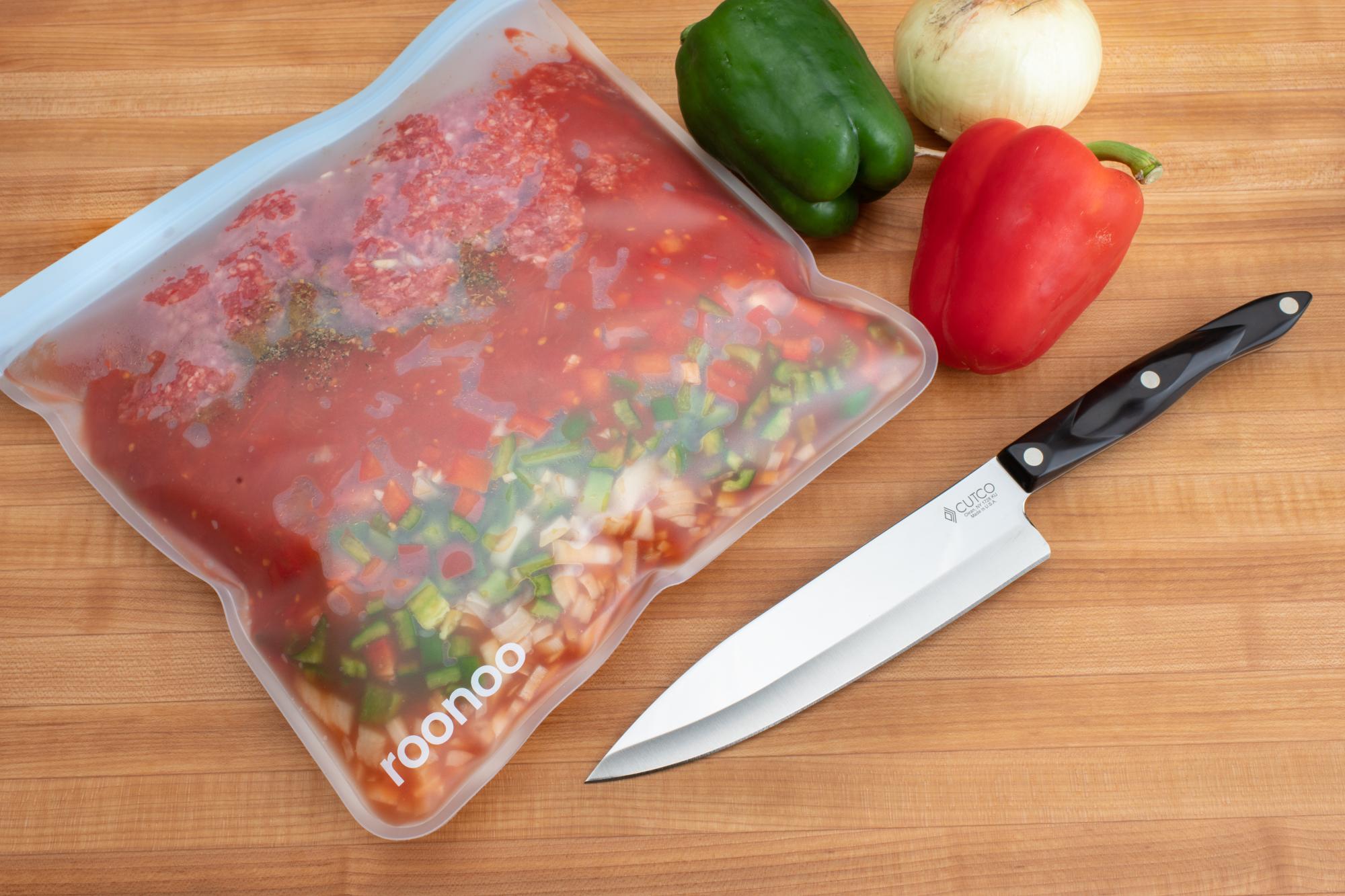 Stuffed Pepper Soup Freezer Meal