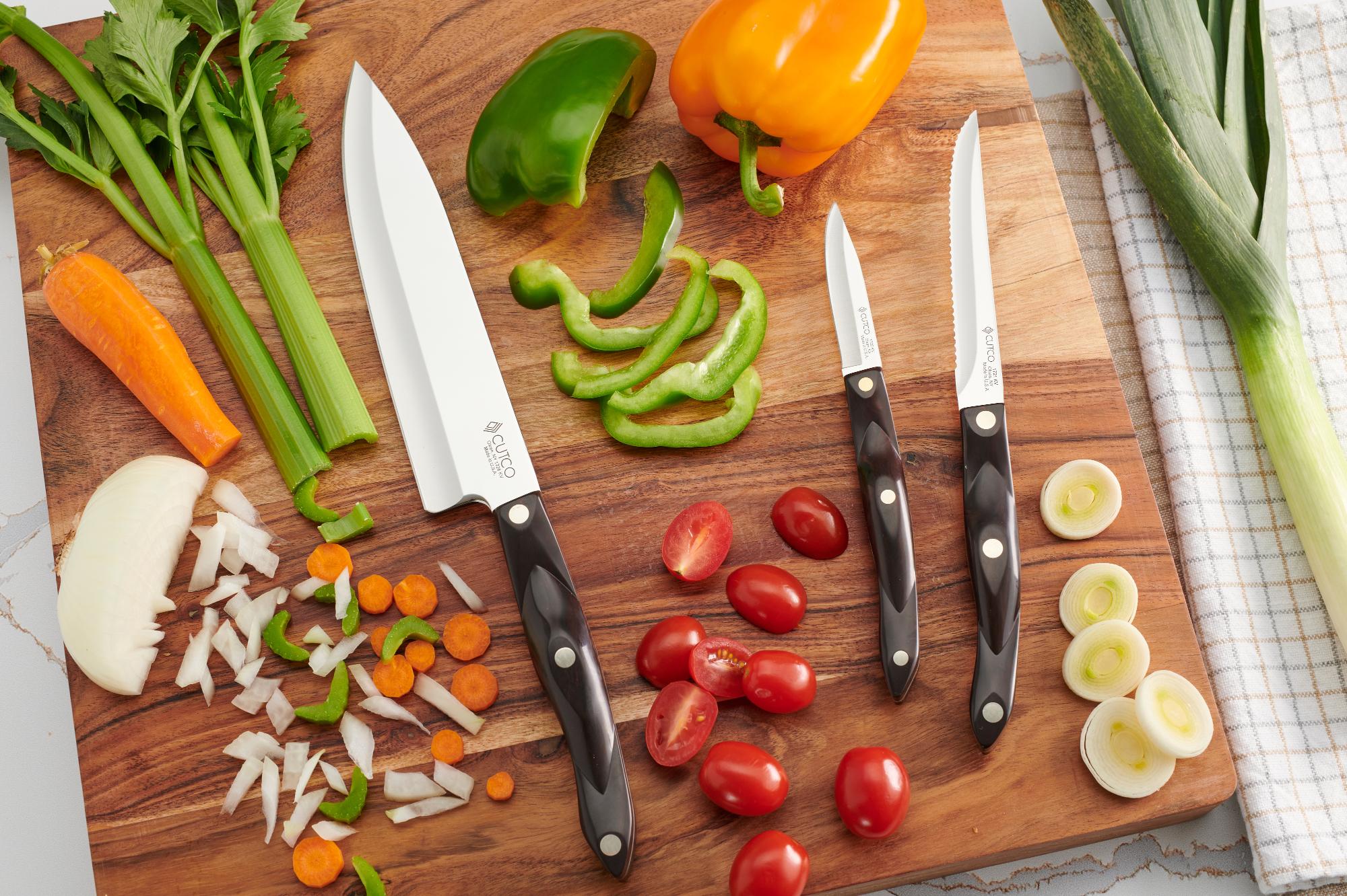 How To Chop Vegetables With A Knife 