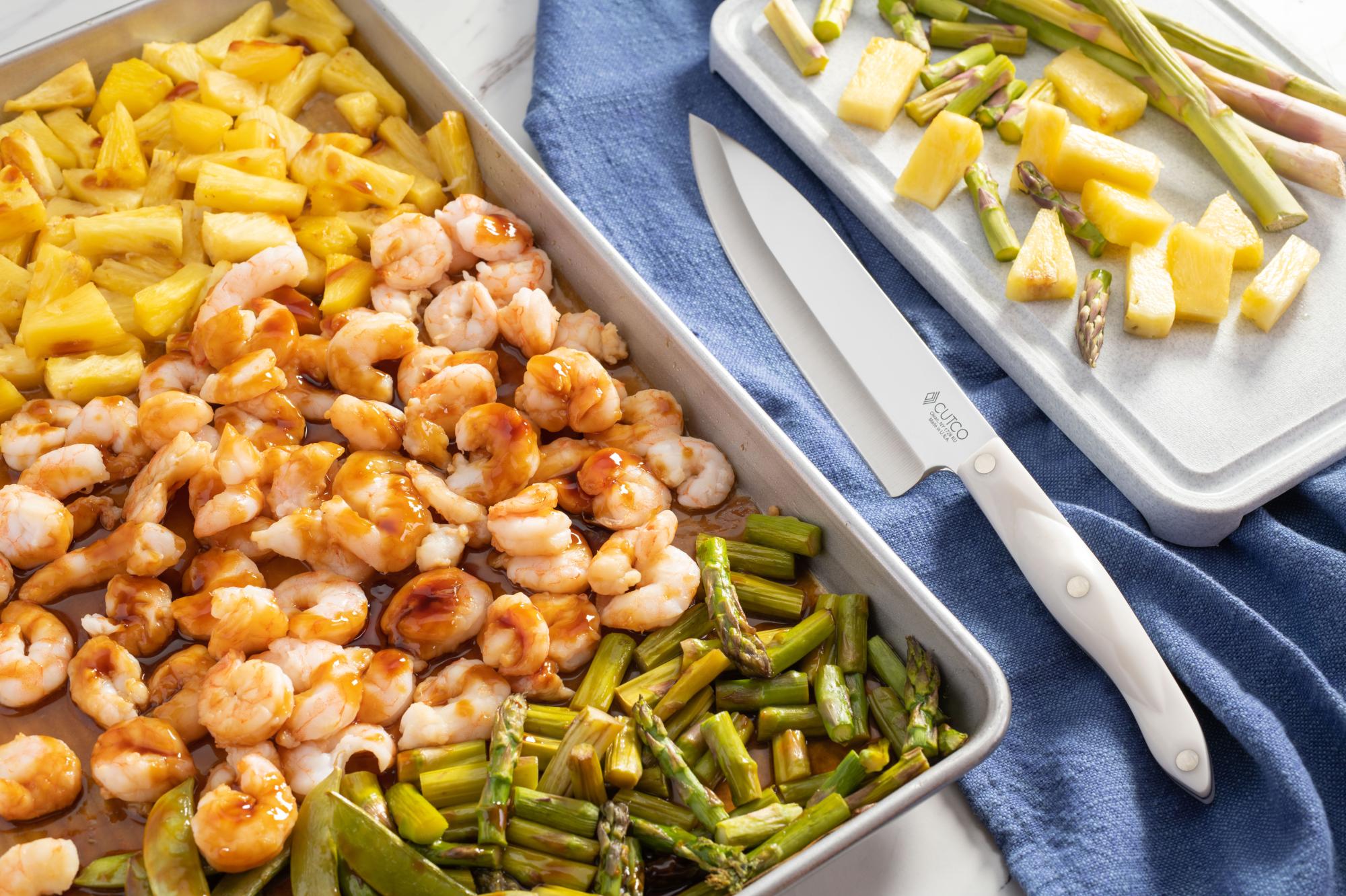 Teriyaki Shrimp and Veggie Sheet Pan Dinner