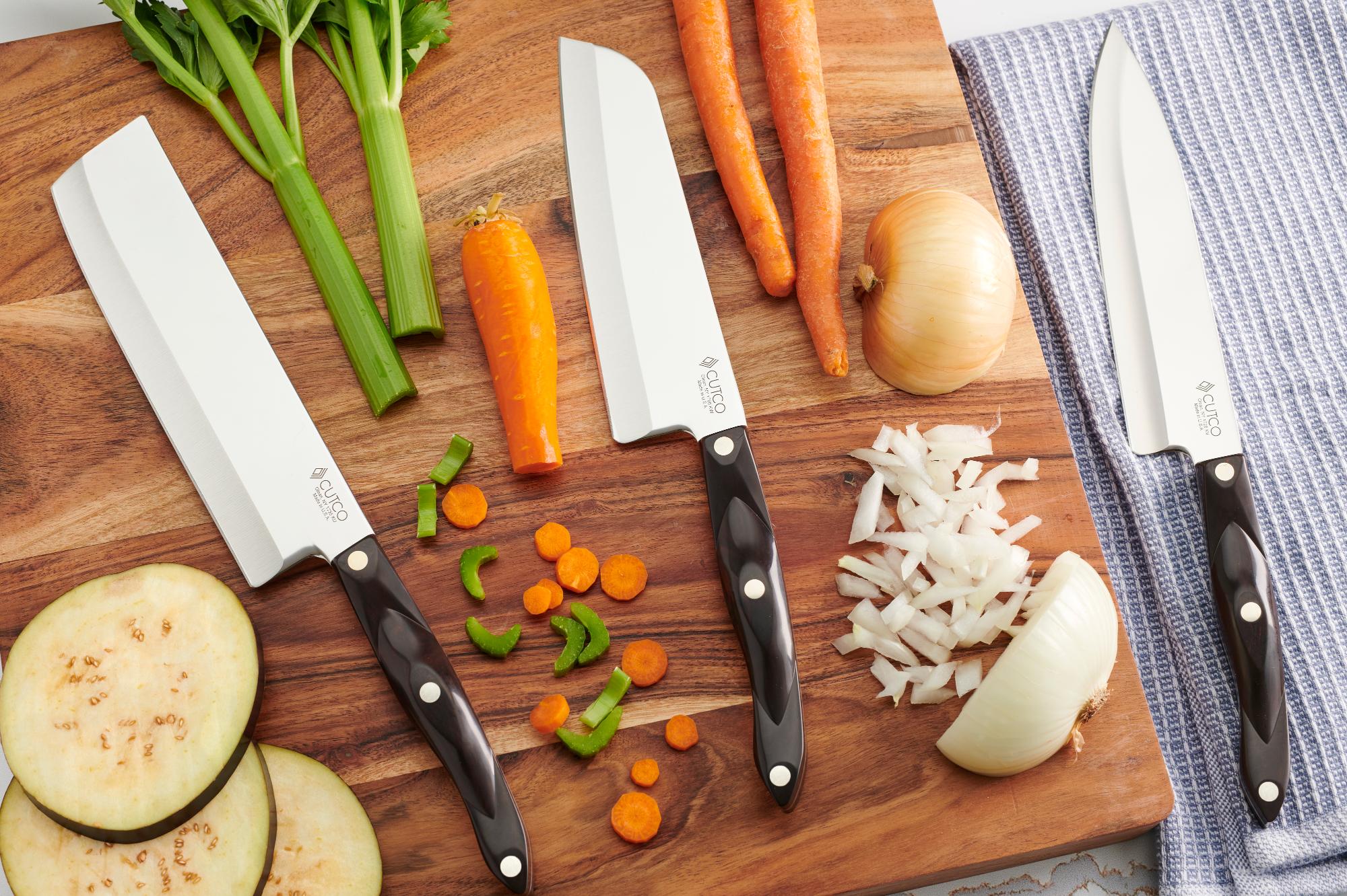 How To Chop Vegetables With A Knife 