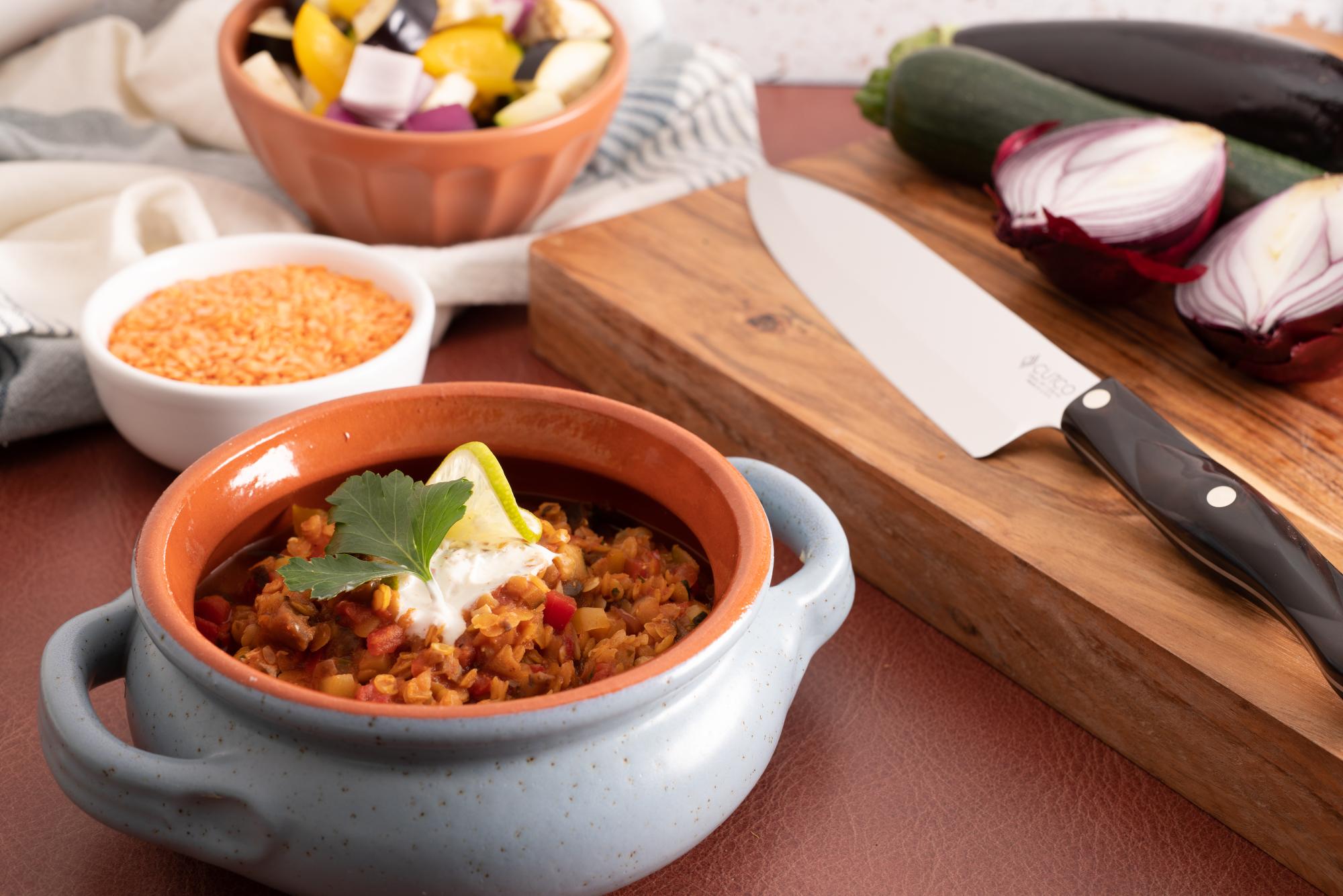 Lentil Autumn Vegetable Soup