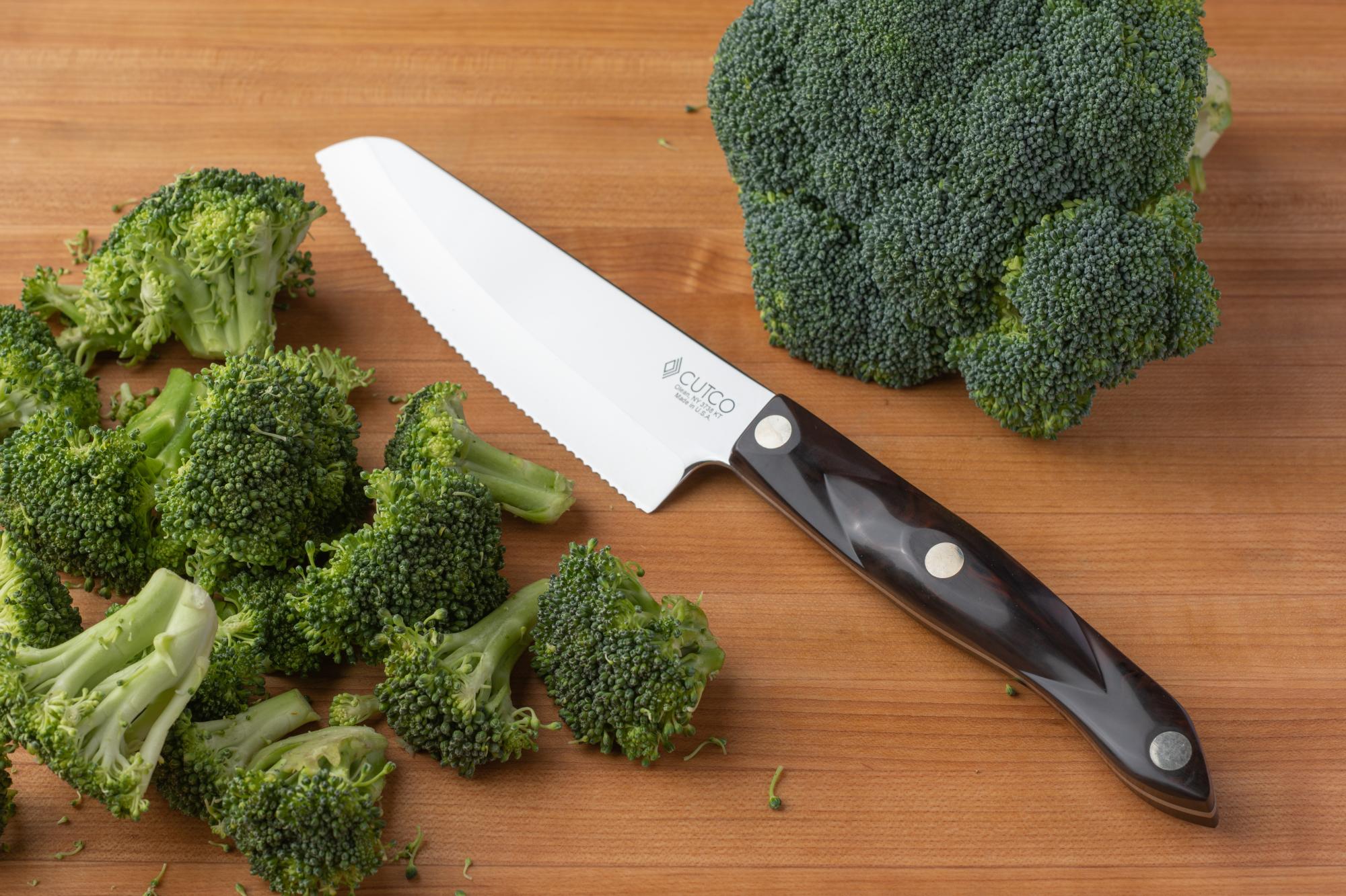 Broccoli with a Hardy Slicer.