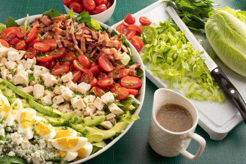 Easy Cobb Salad With Avocado and Blue Cheese