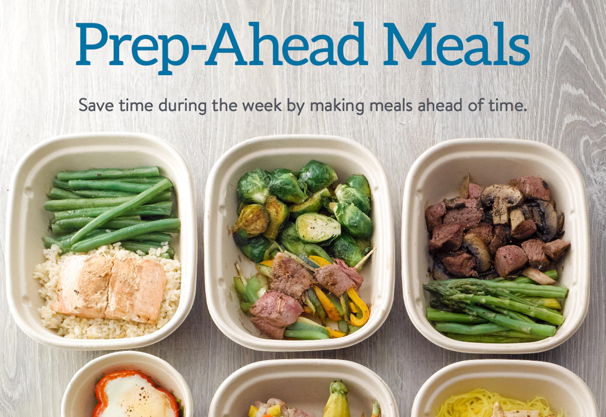 Prep-Ahead Meals Planning