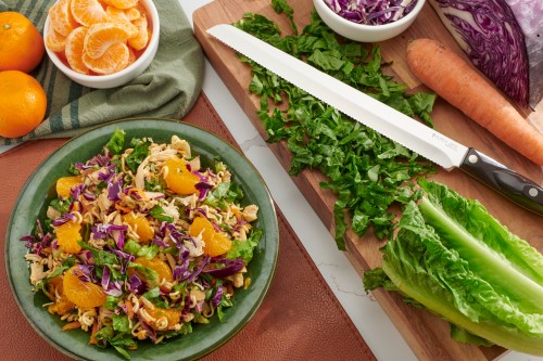 Crunchy Mandarin Orange Chicken Salad