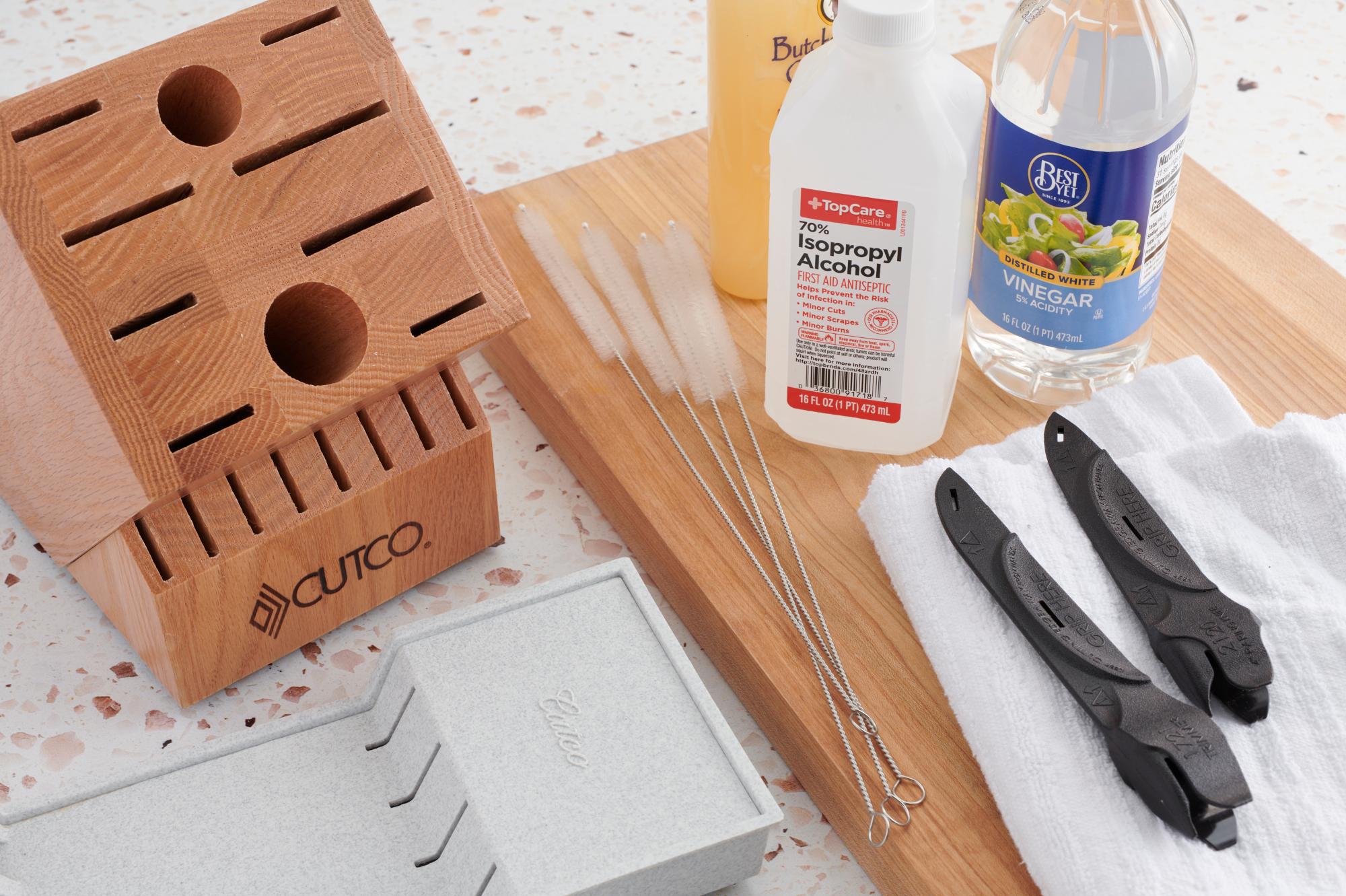 How To Clean a Knife Block and Other Storage