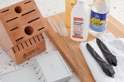 How To Clean a Knife Block and Other Storage