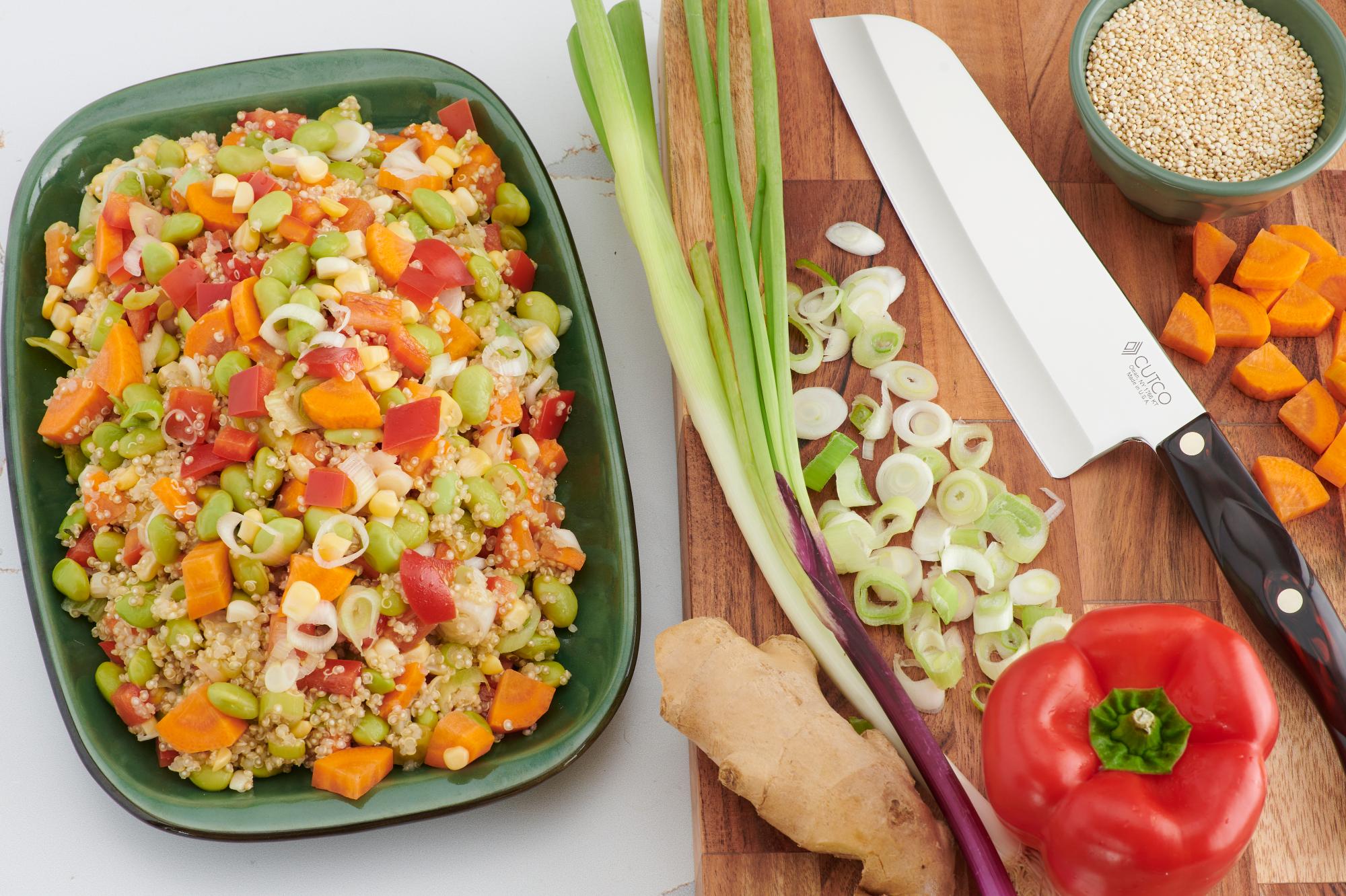 Quinoa and Edamame Salad