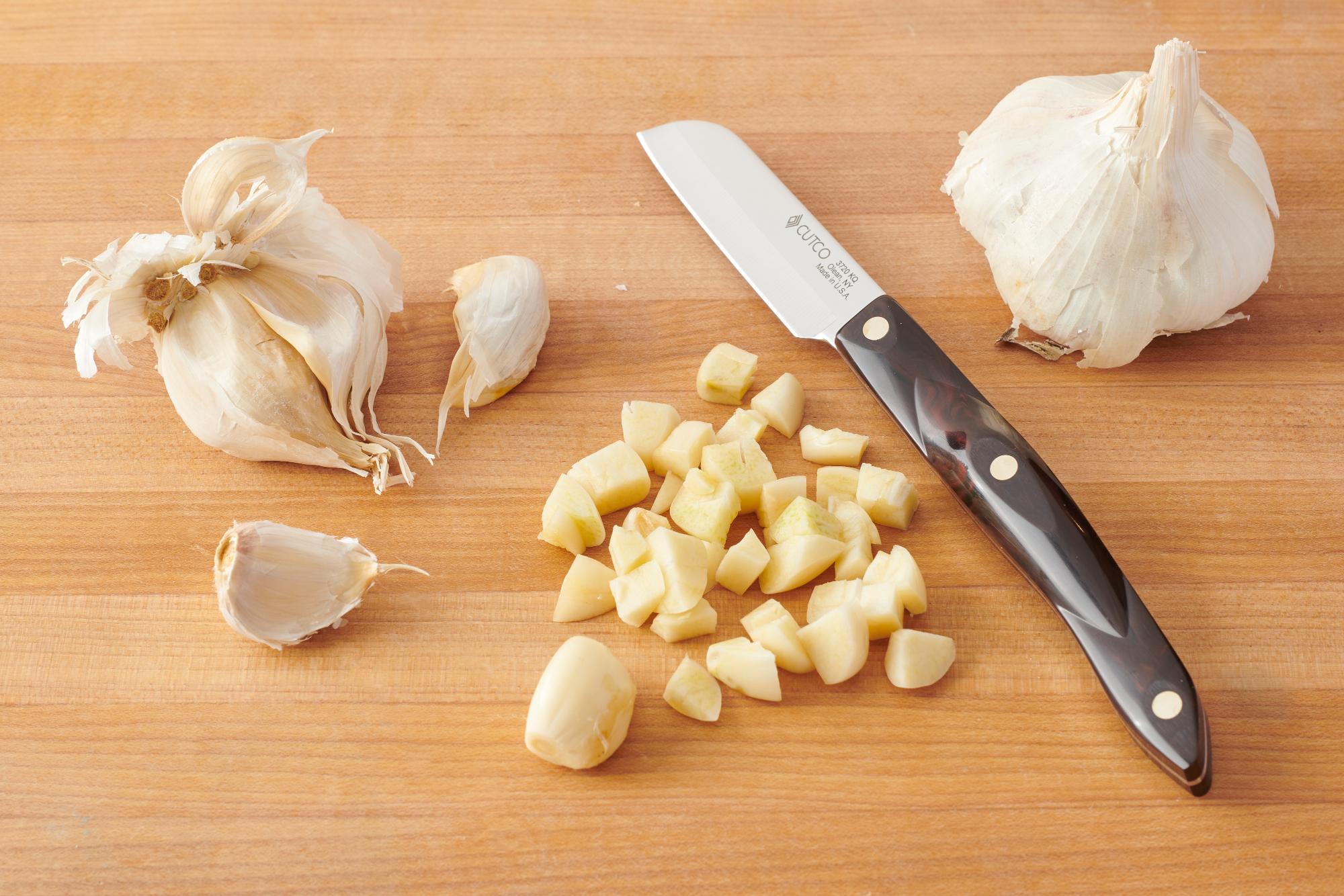 Using a Santoku-Style 3 Inch Paring Knife.