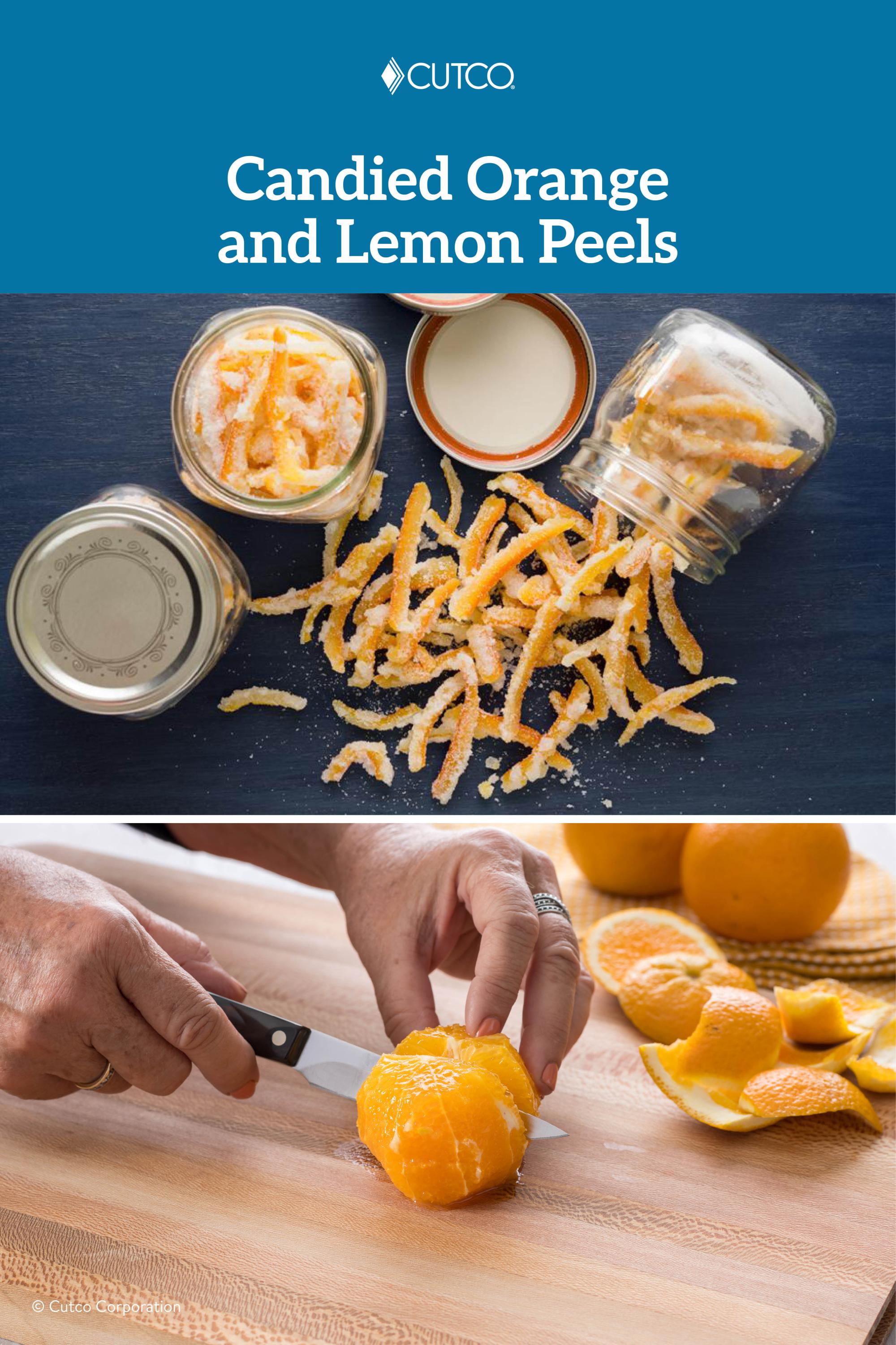 Candied Orange and Lemon Peels