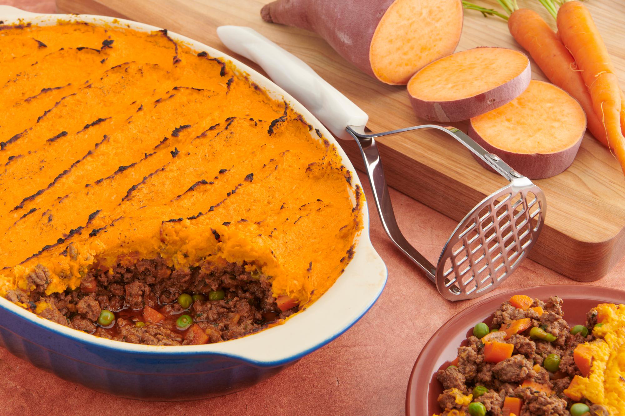 Shepherd's Pie With Sweet Potatoes