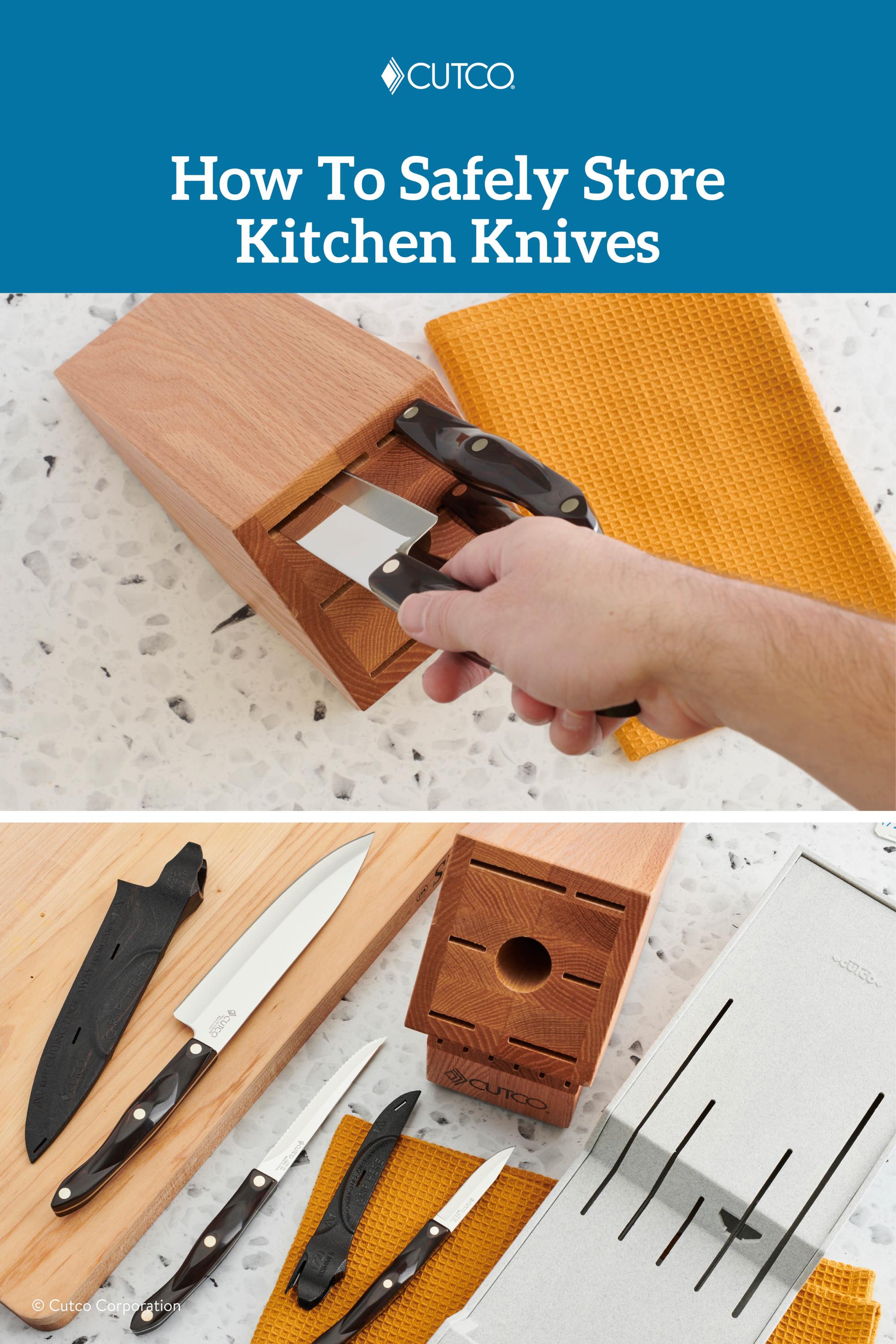 How To Safely Store Kitchen Knives