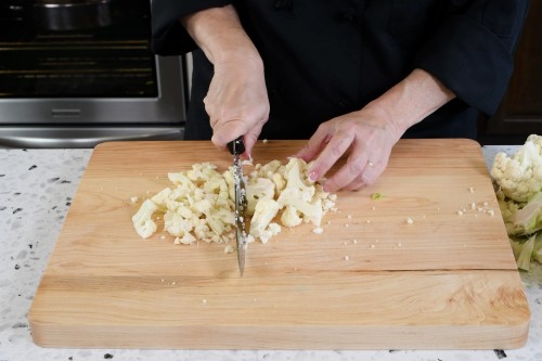 How To Chop and Rice Cauliflower