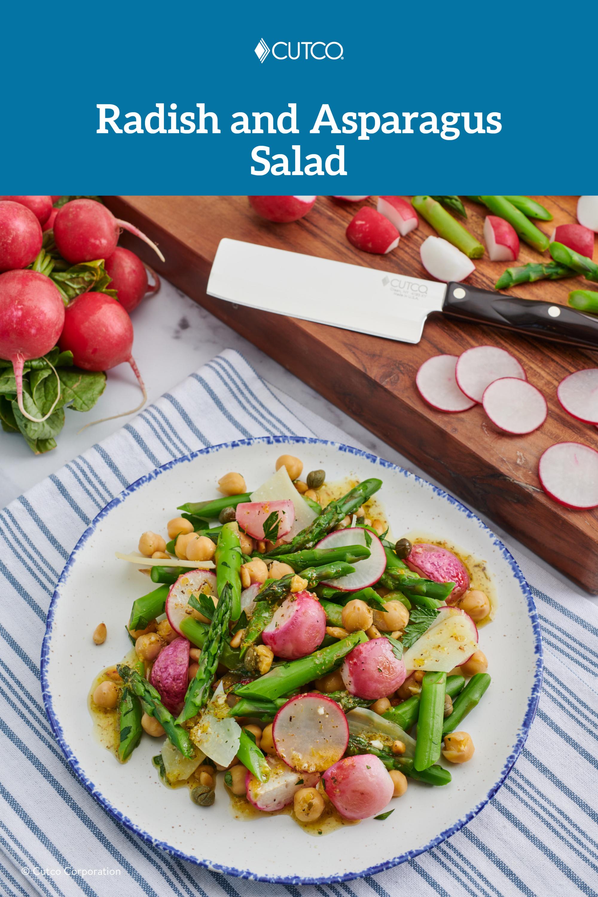 Radish and Asparagus Salad