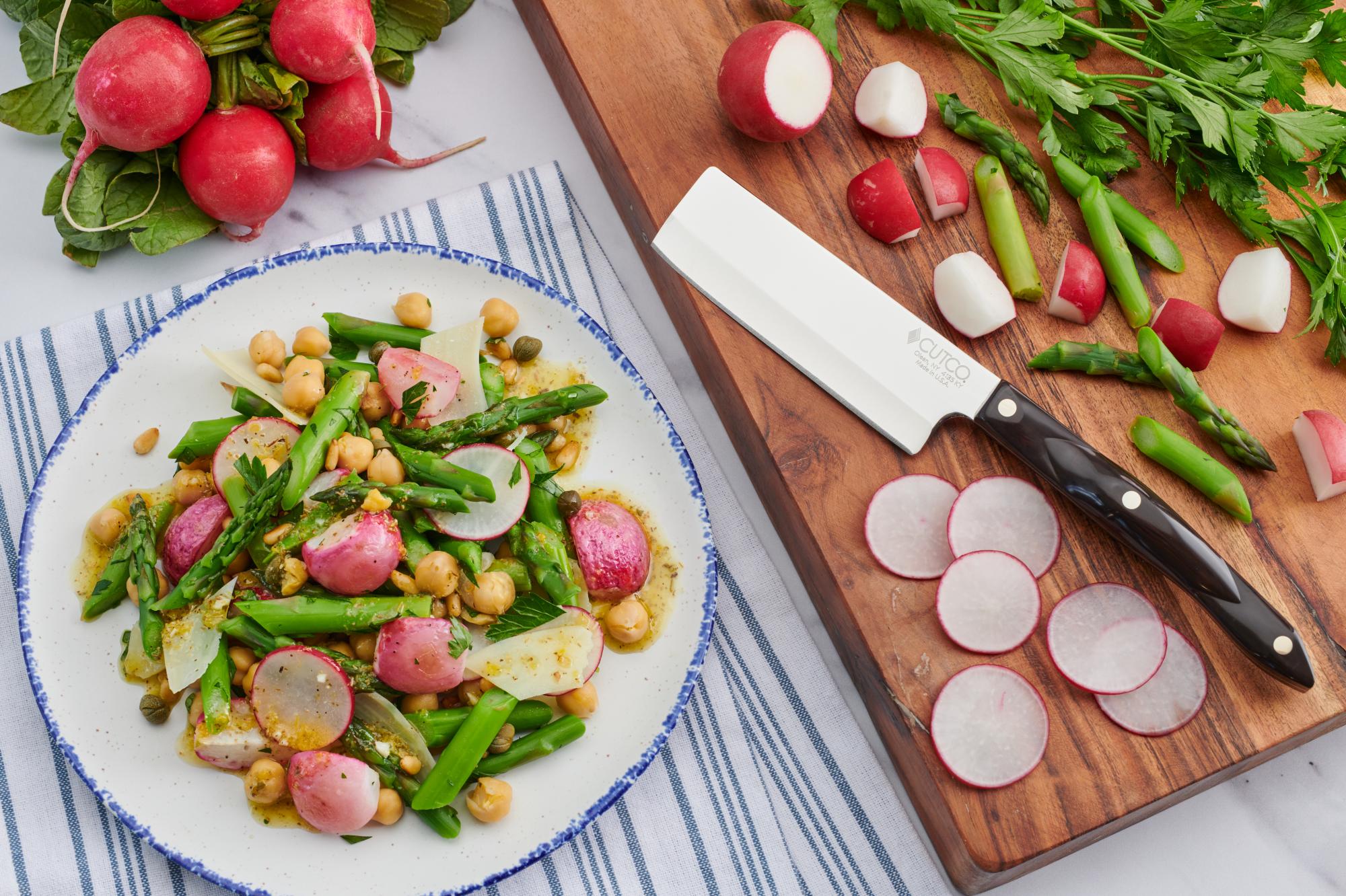 Radish and Asparagus Salad
