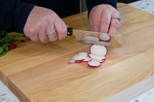 How To Slice a Radish