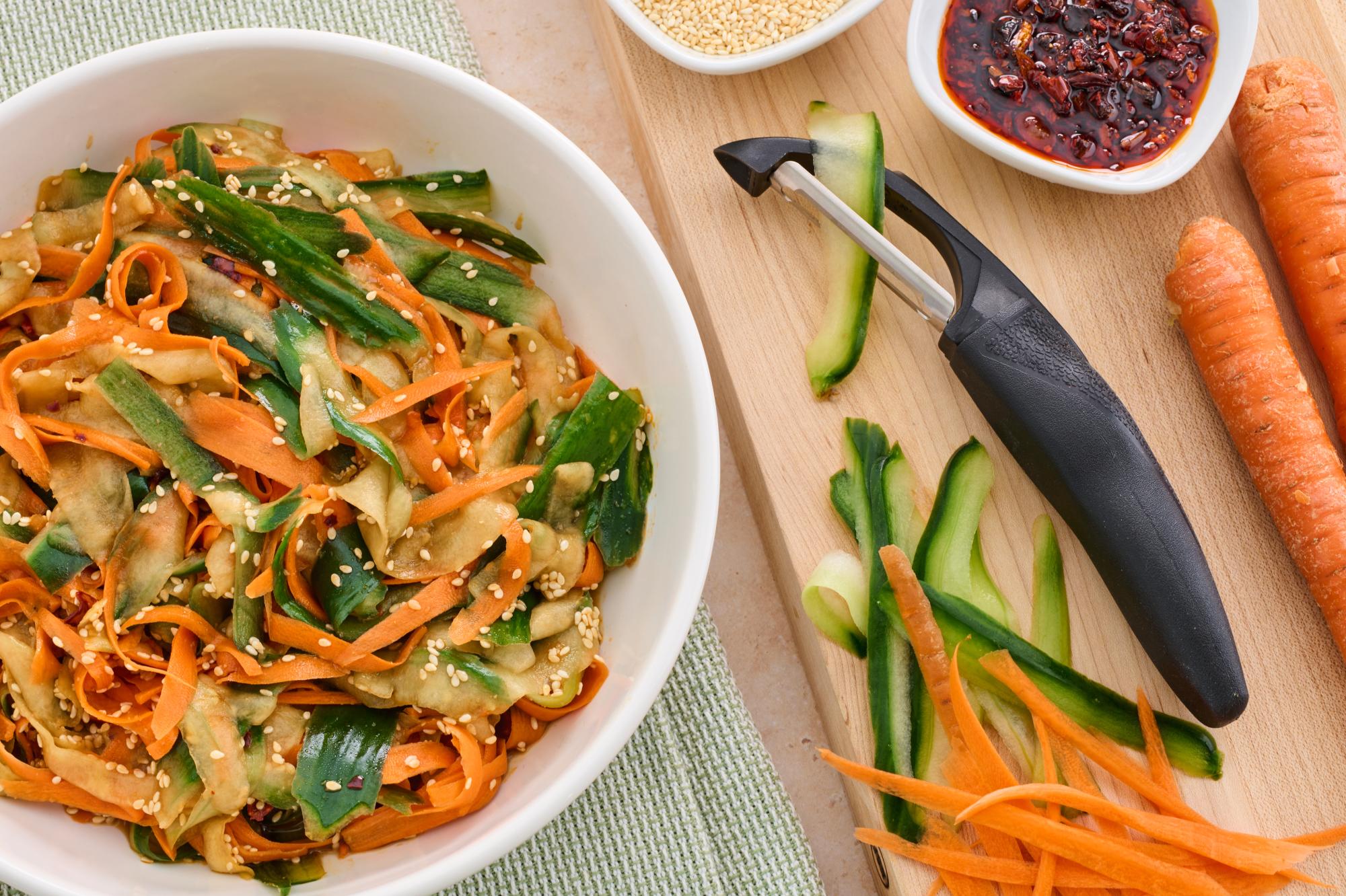 Cucumber Carrot Salad