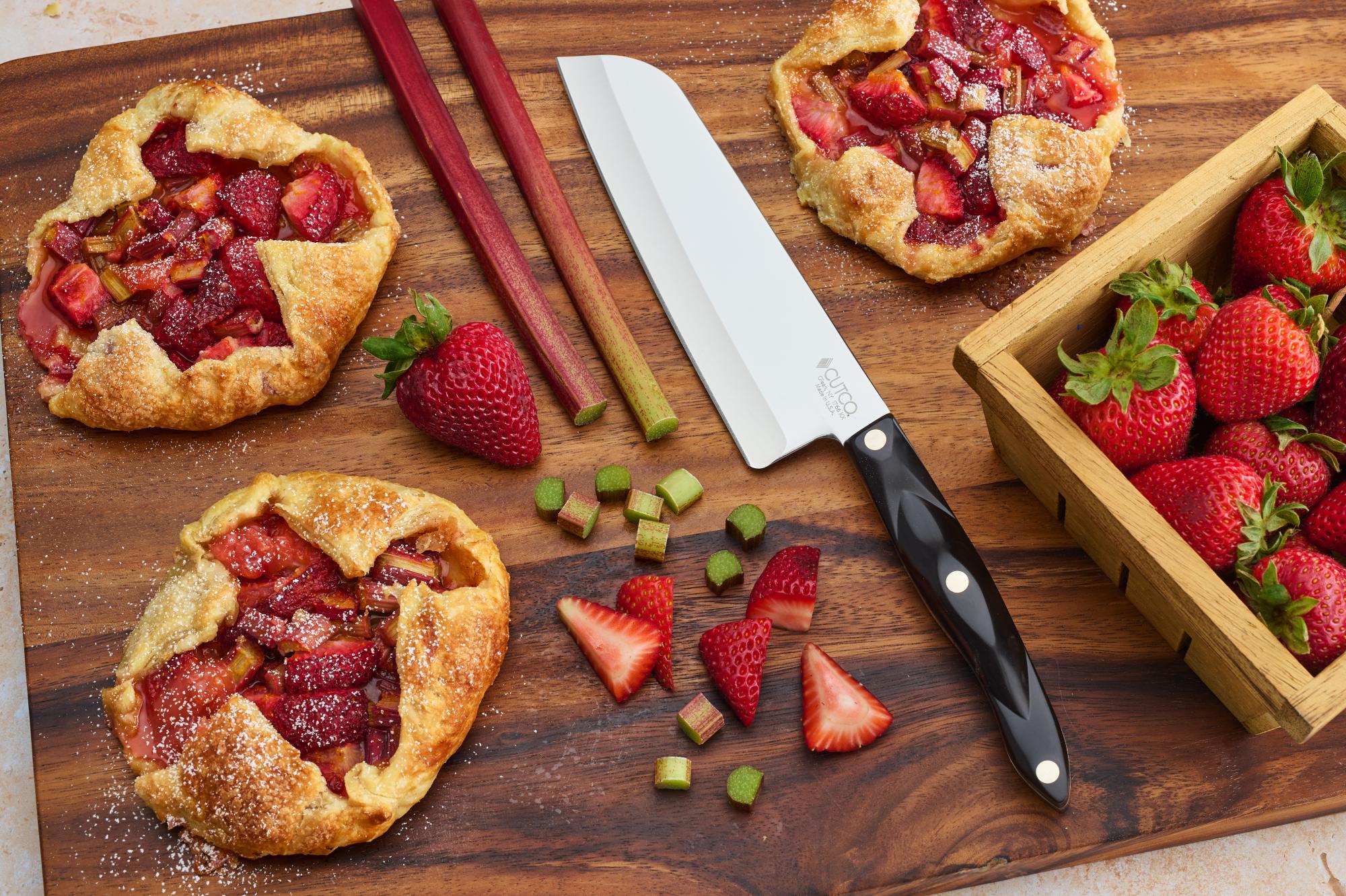 Strawberry Rhubarb Galettes