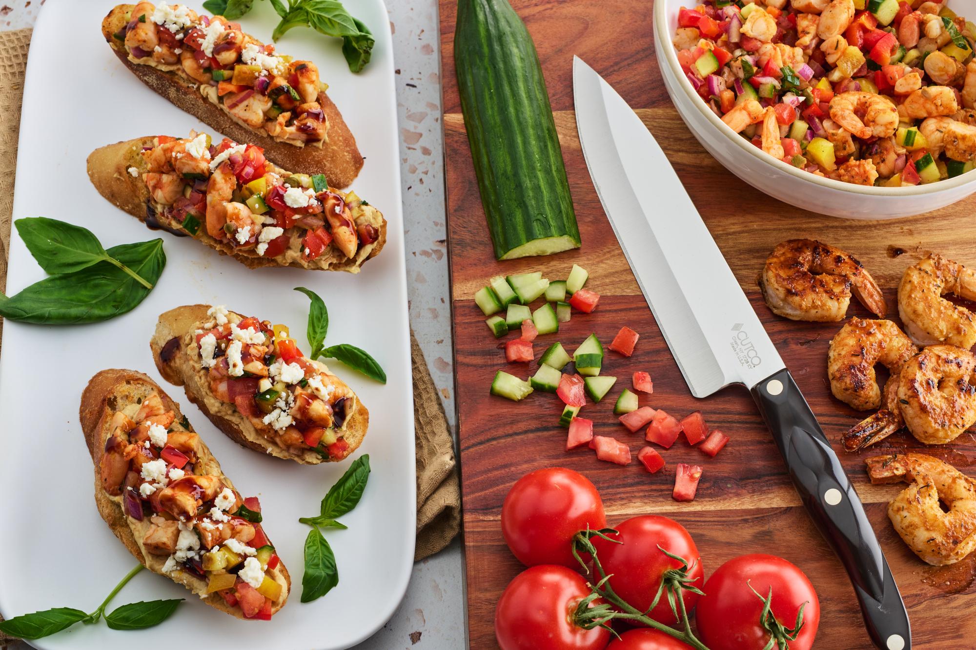 Shrimp Bruschetta