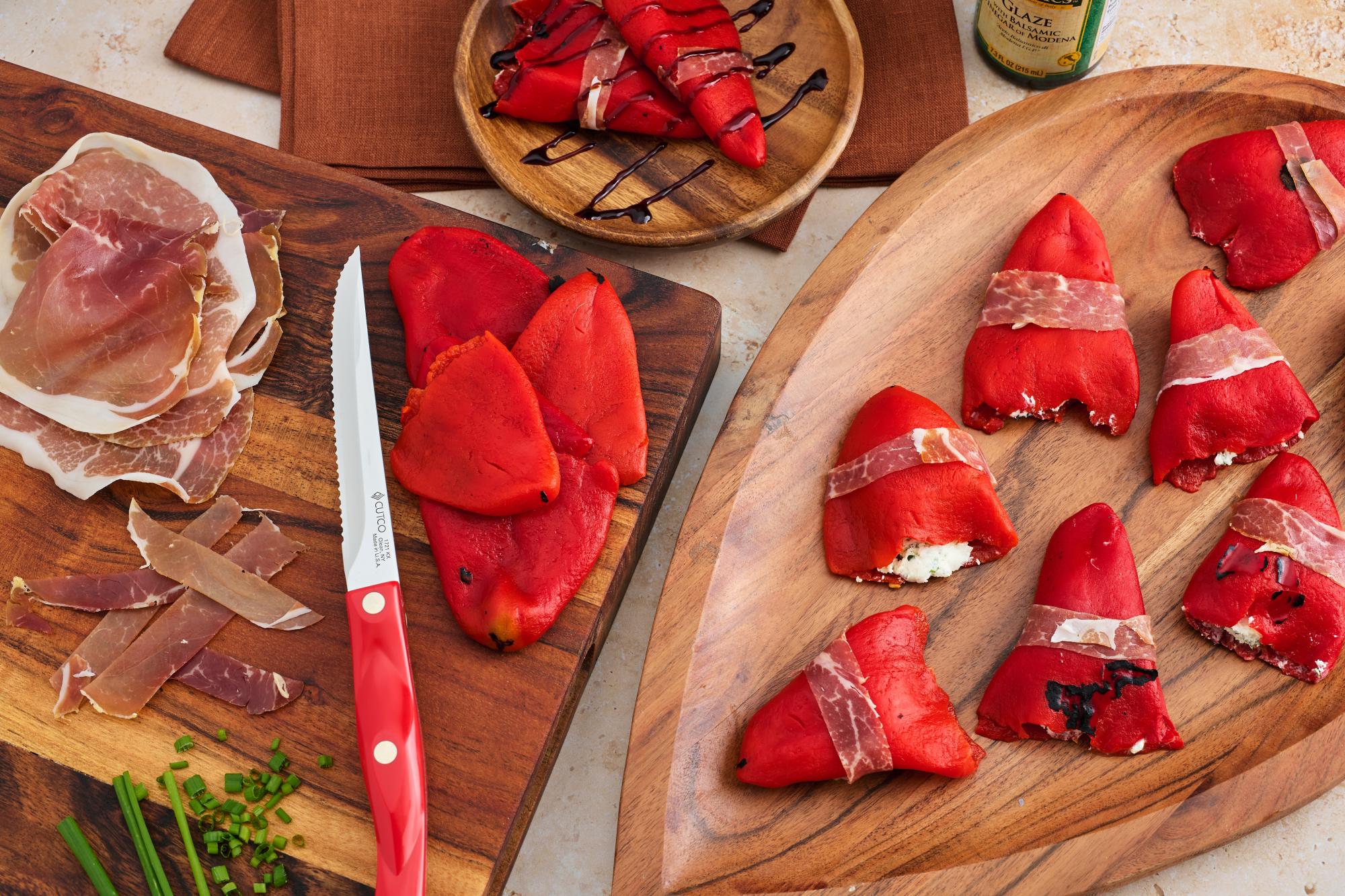 Goat Cheese Stuffed Piquillo Peppers