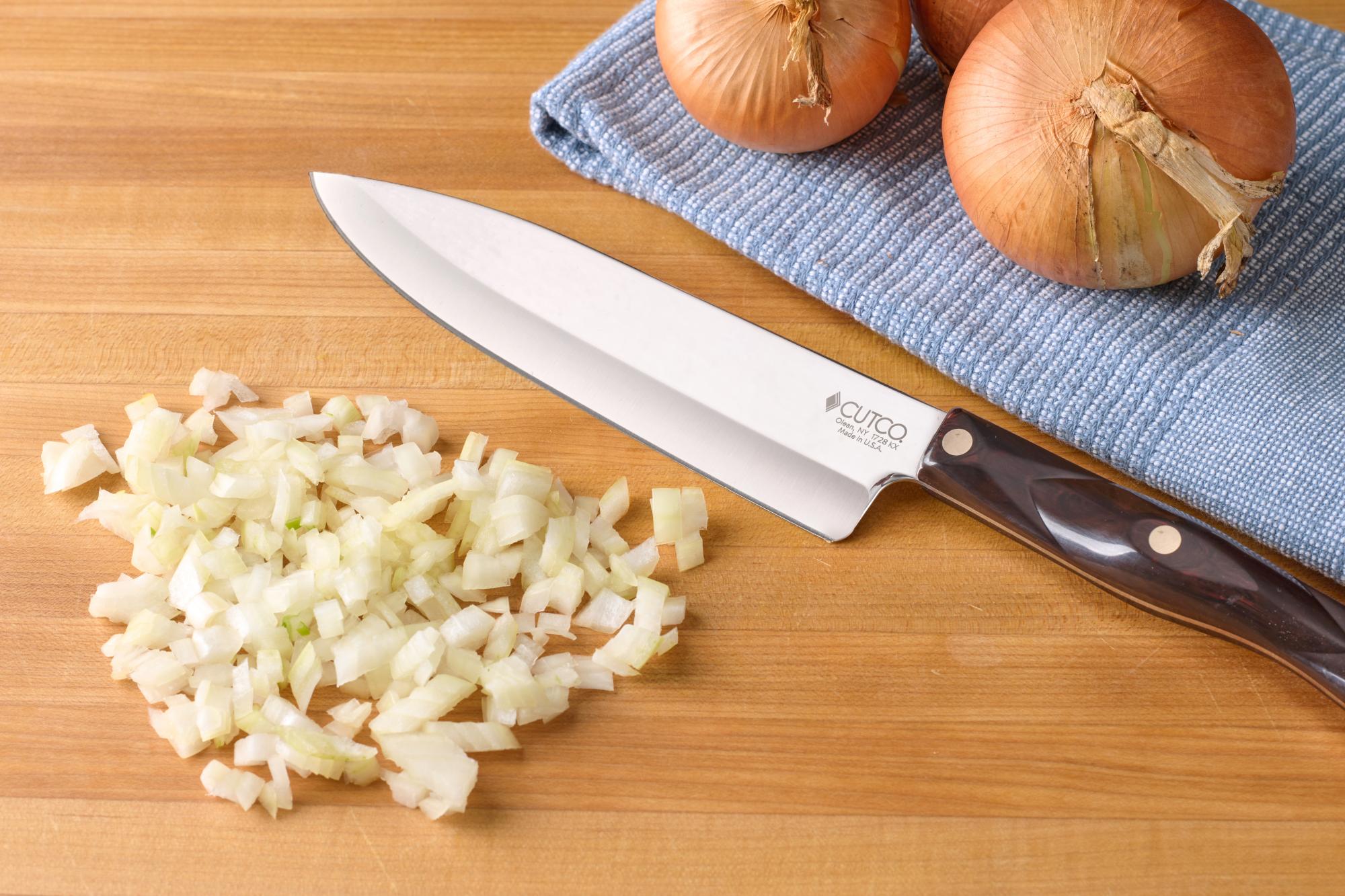Use a Petite Chef to finely chop the onion.