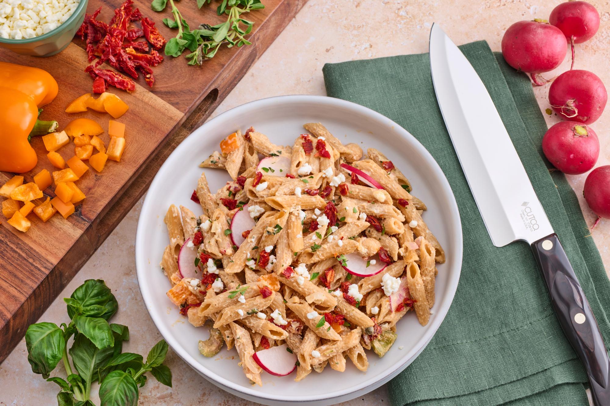 Easy Mediterranean Pasta Salad