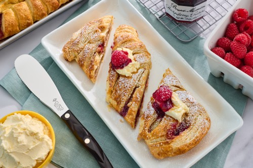 Raspberry and Mascarpone Puff Pastry Delight