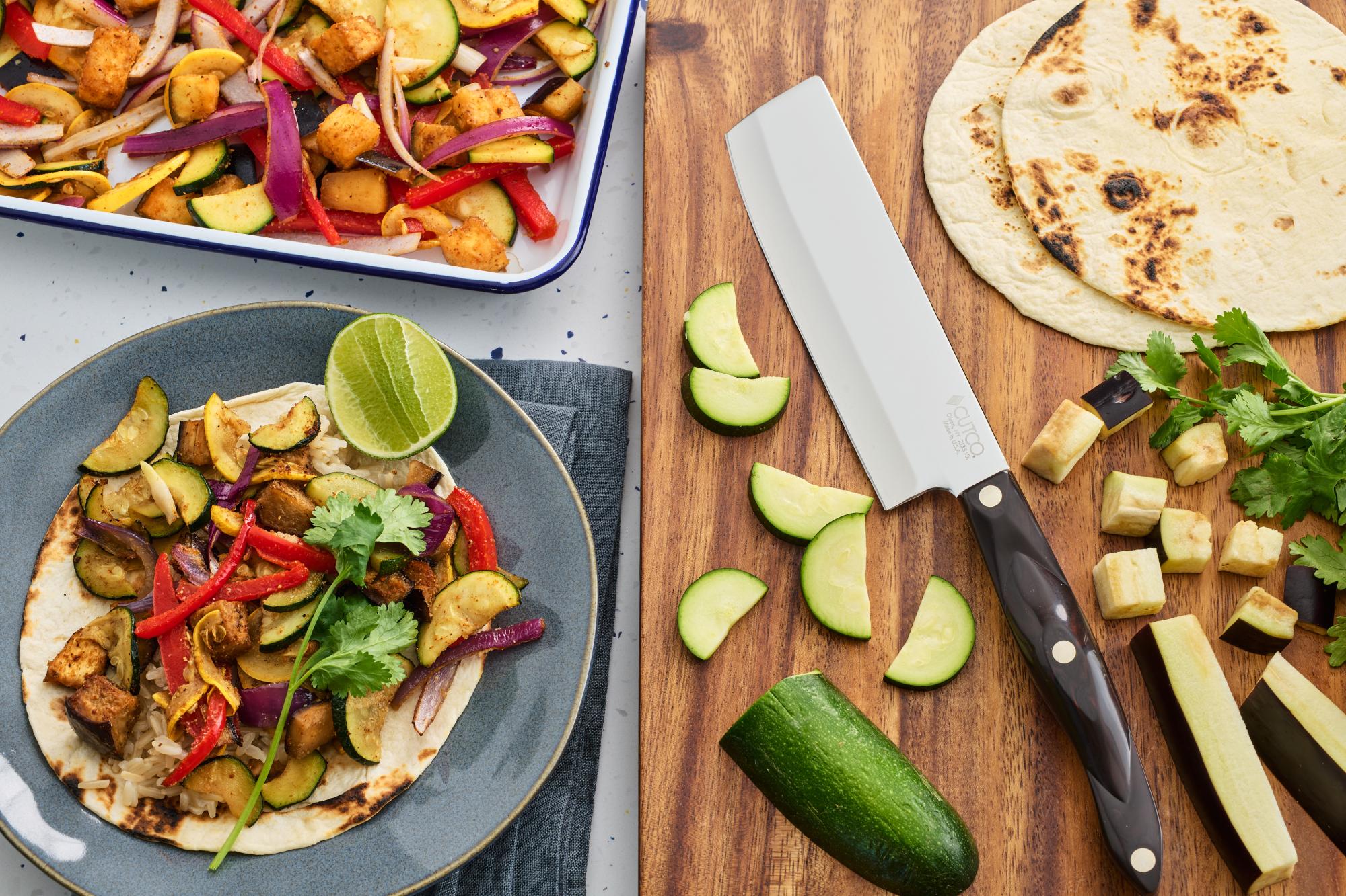 Oven-Roasted Veggie Fajitas
