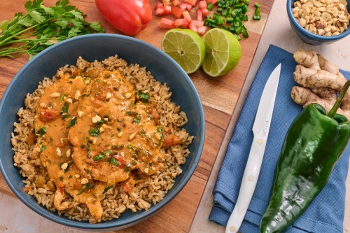 One Skillet Coconut-Lime Chicken