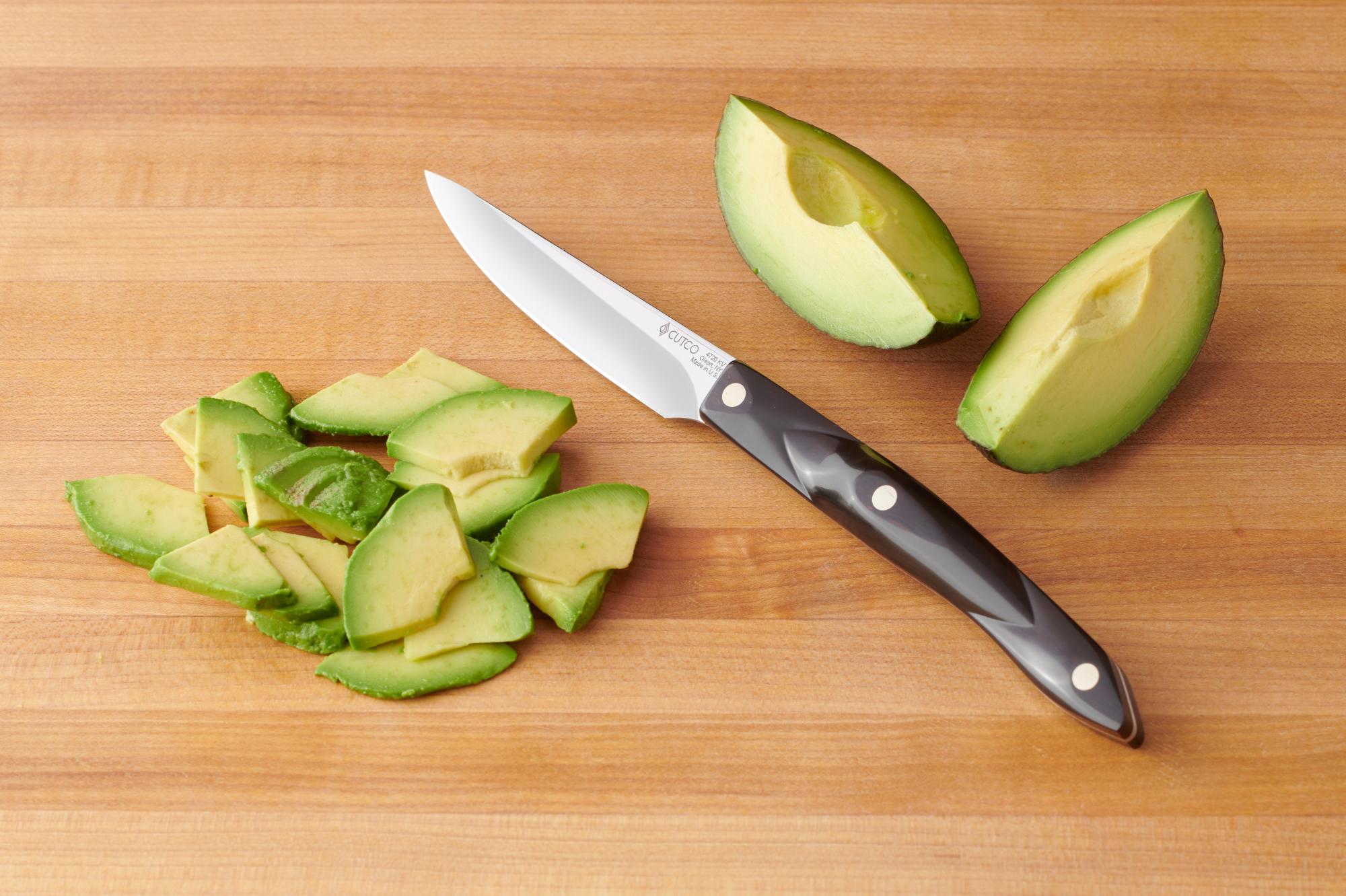 cut up avocado