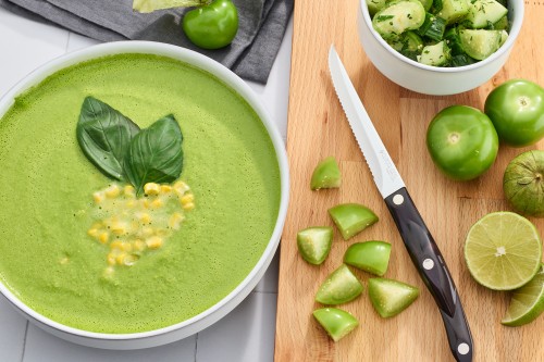 Tomatillo Gazpacho