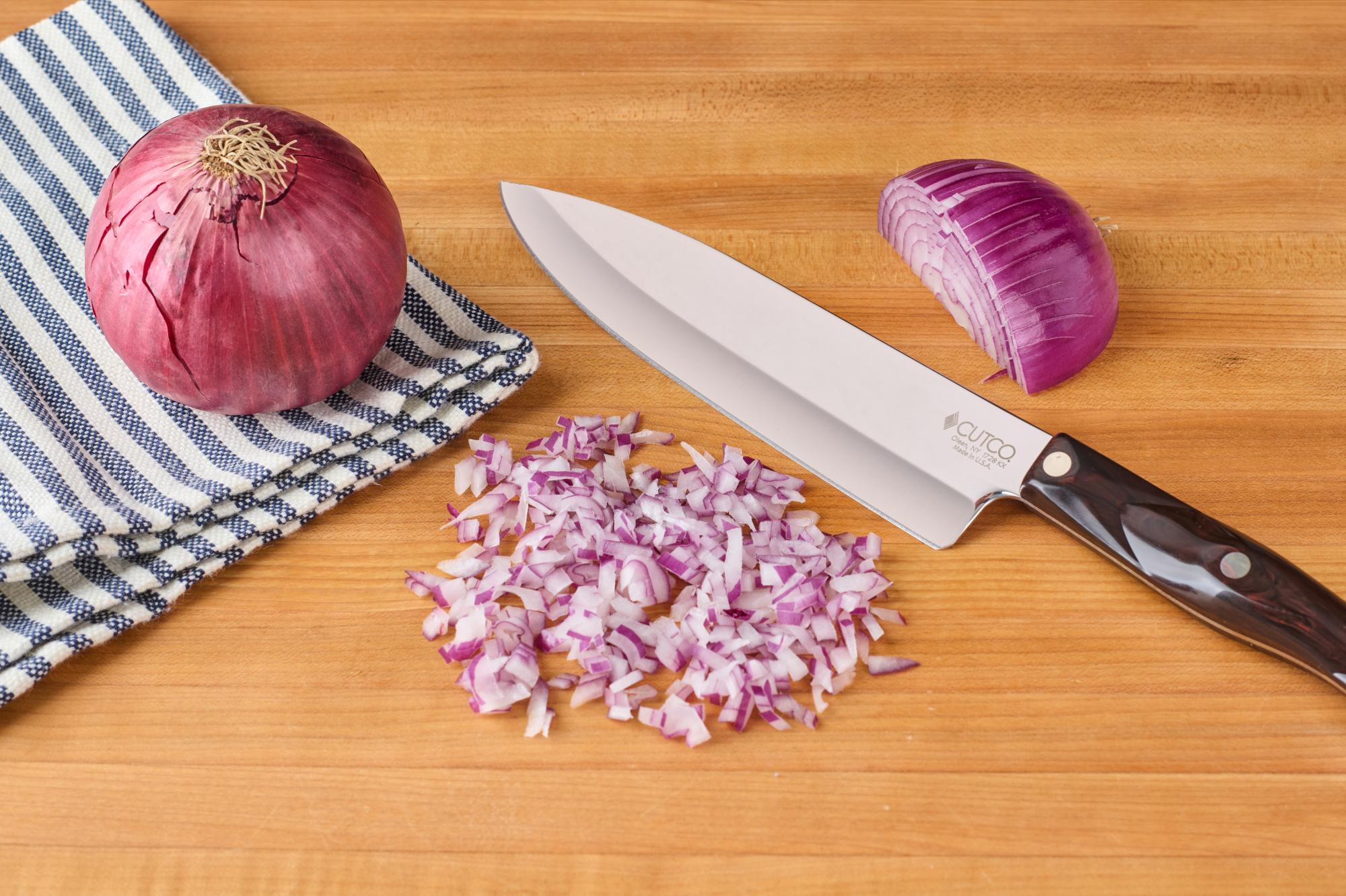 Chopped red onion