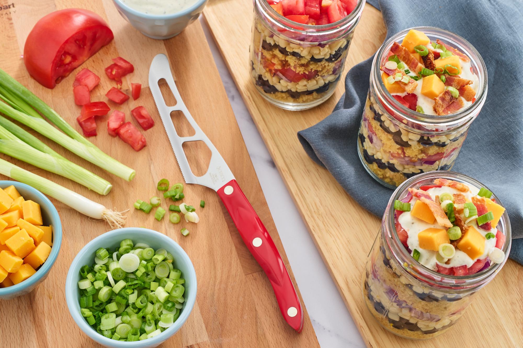 Granny's Cornbread Layered Salad
