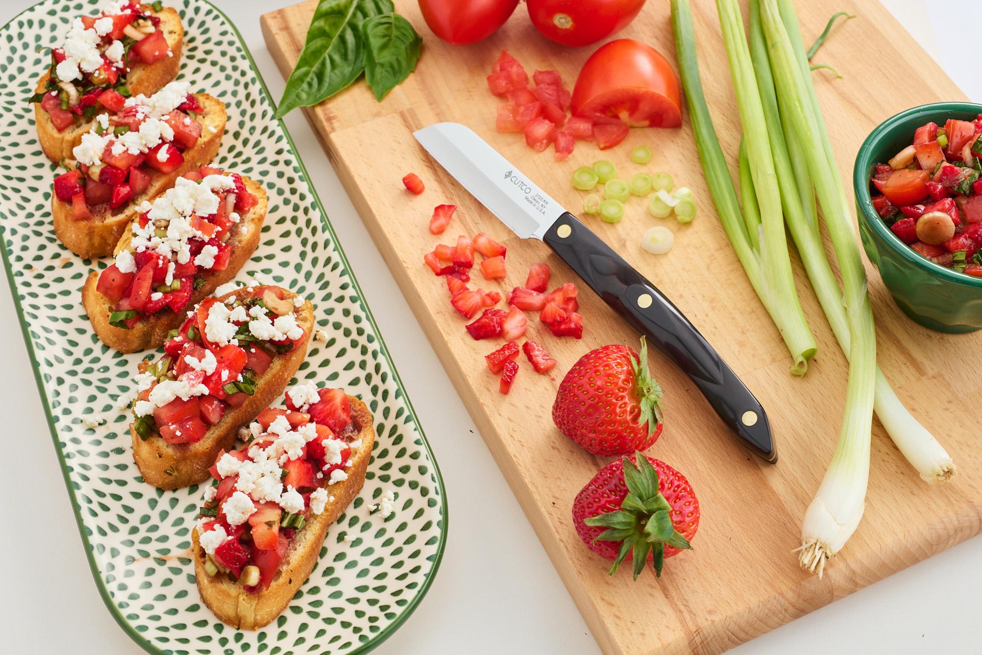 Strawberry Bruschetta