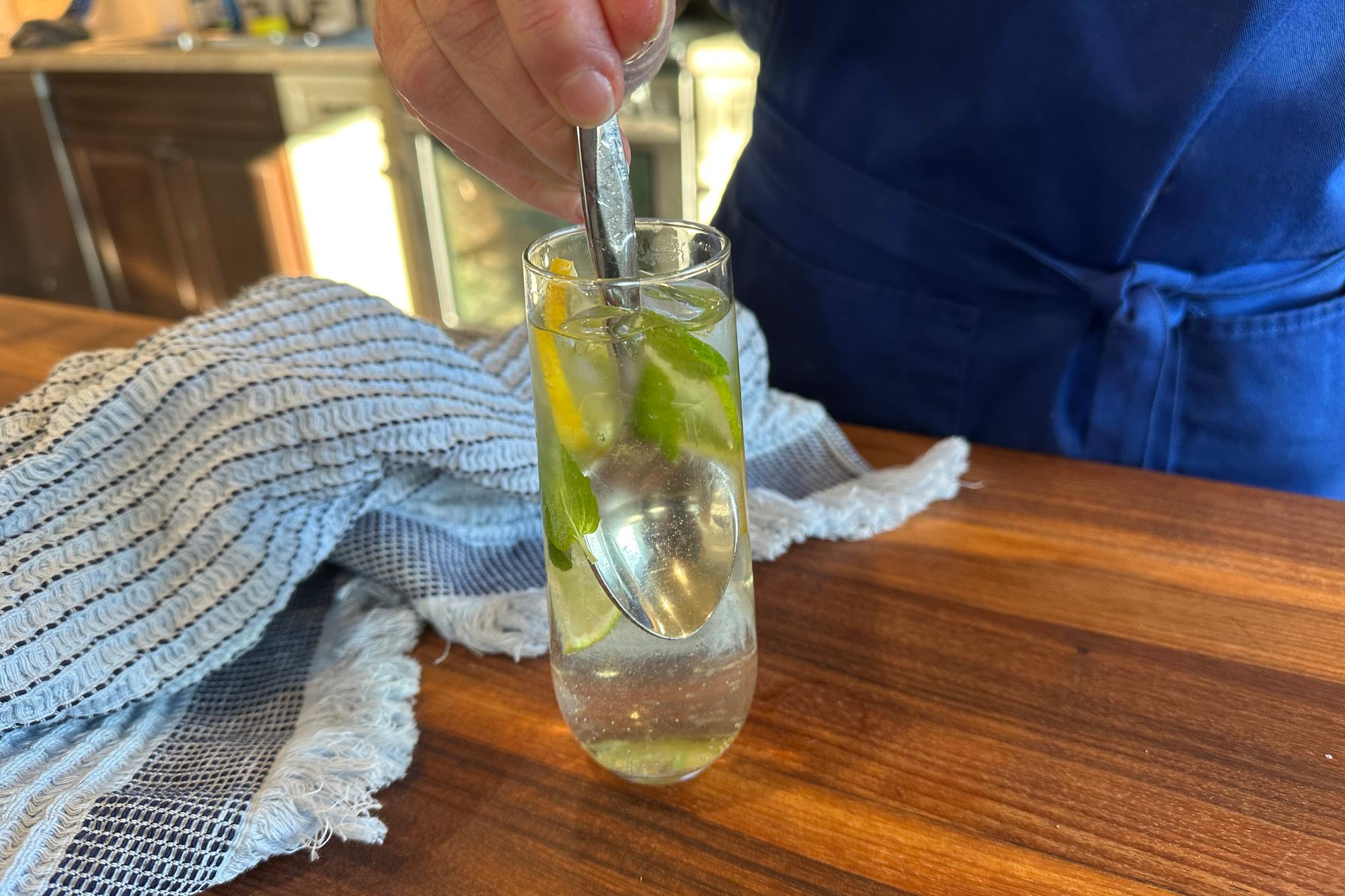 Garnish with additional citrus slices.