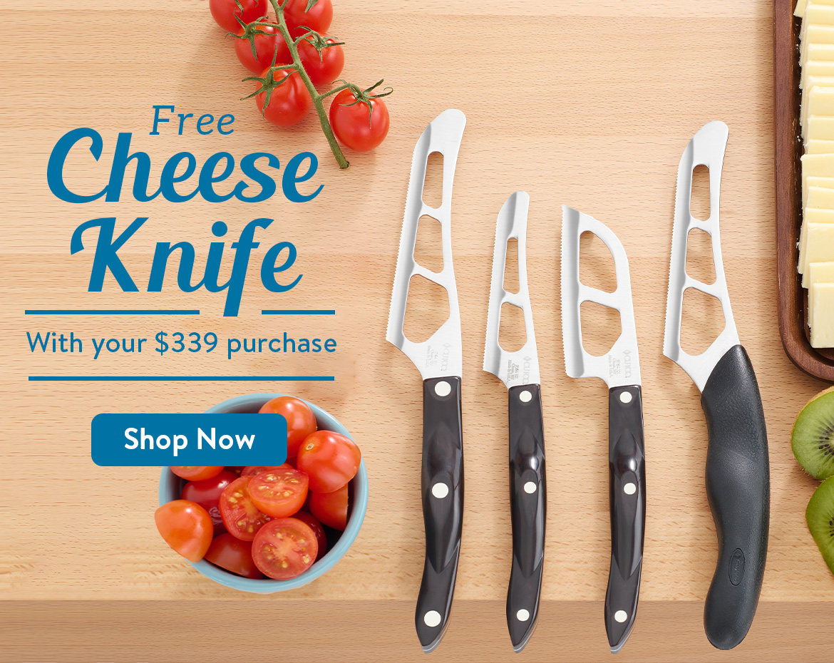 FREE Cheese Knife with purchase
