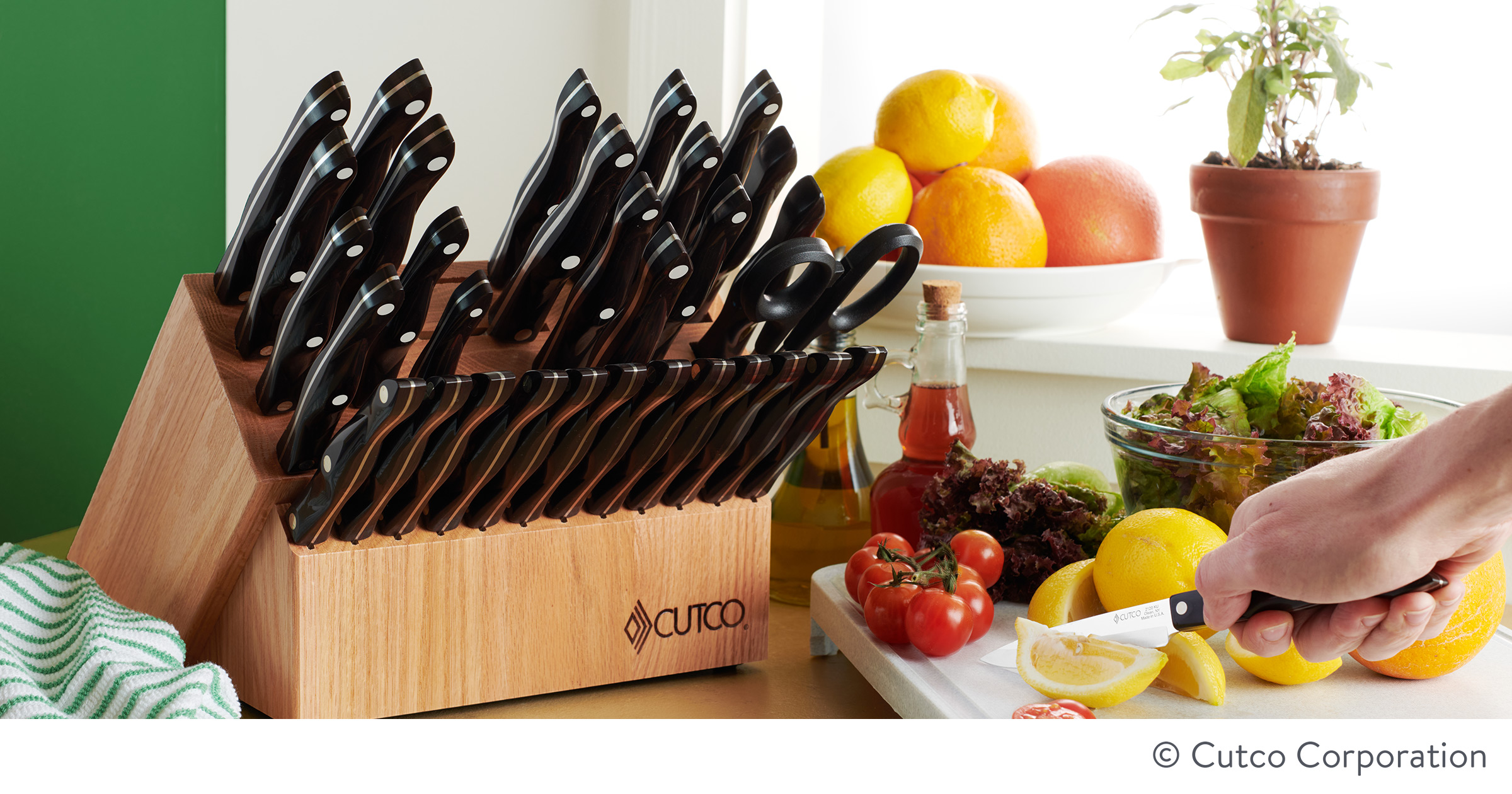 cutco cutlery set